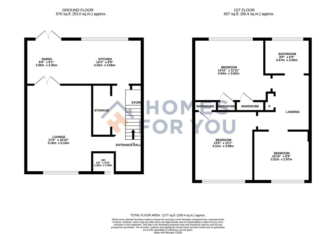 13, Lismore Court, Falkirk floorplan