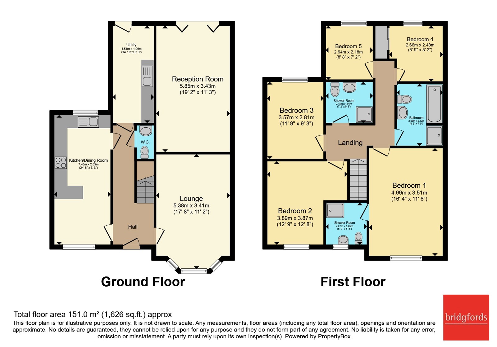 33, Gleneagles Drive, West Yorkshire floorplan
