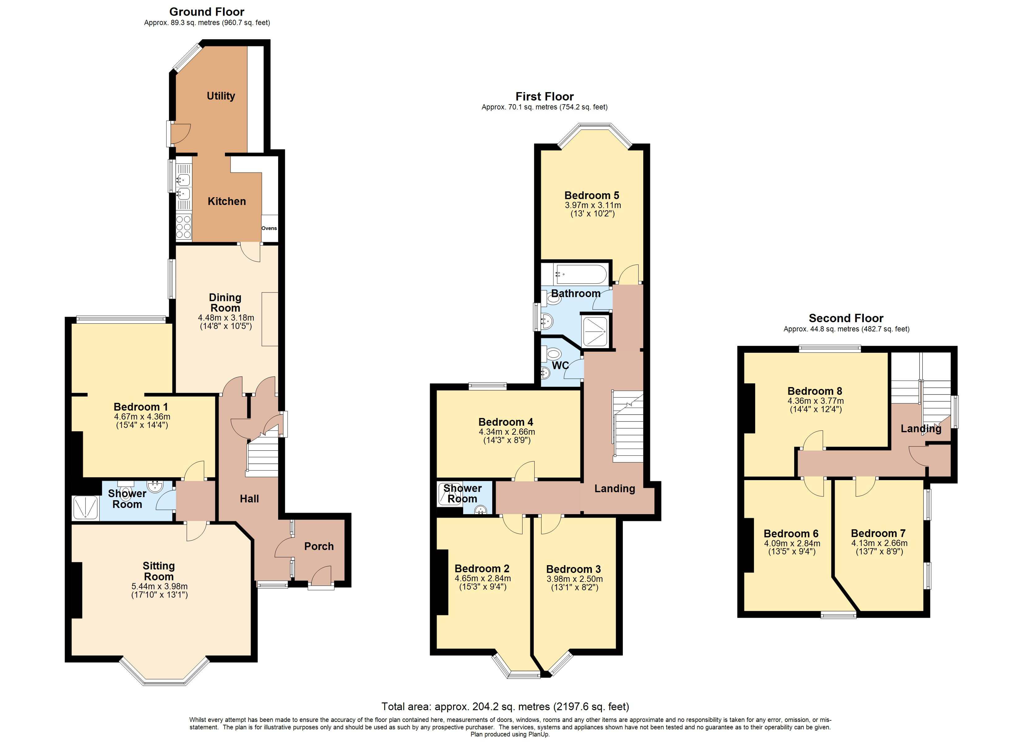 31, Sylvan Road, Exeter floorplan