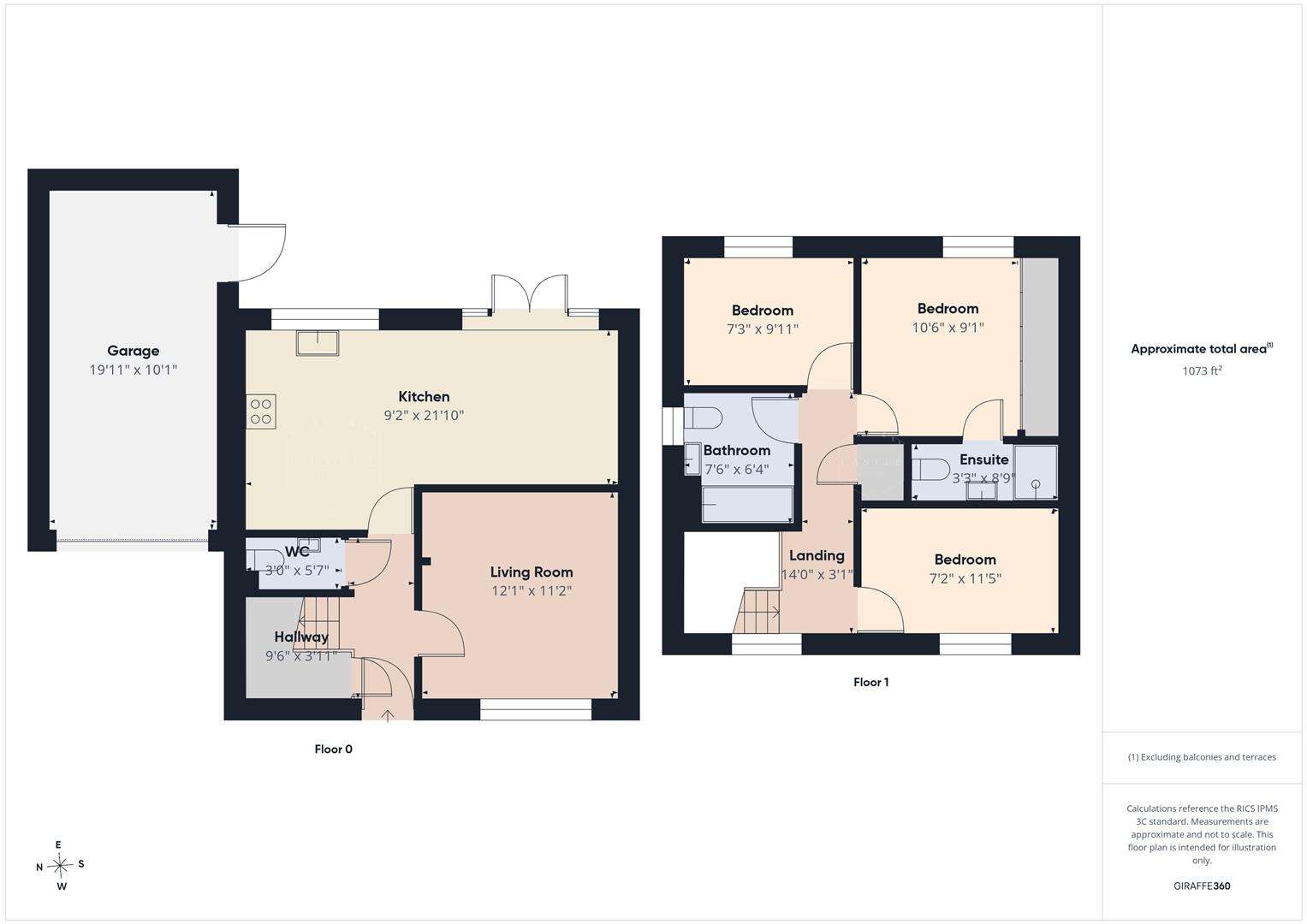 20, Whitley Way, Sapcote floorplan