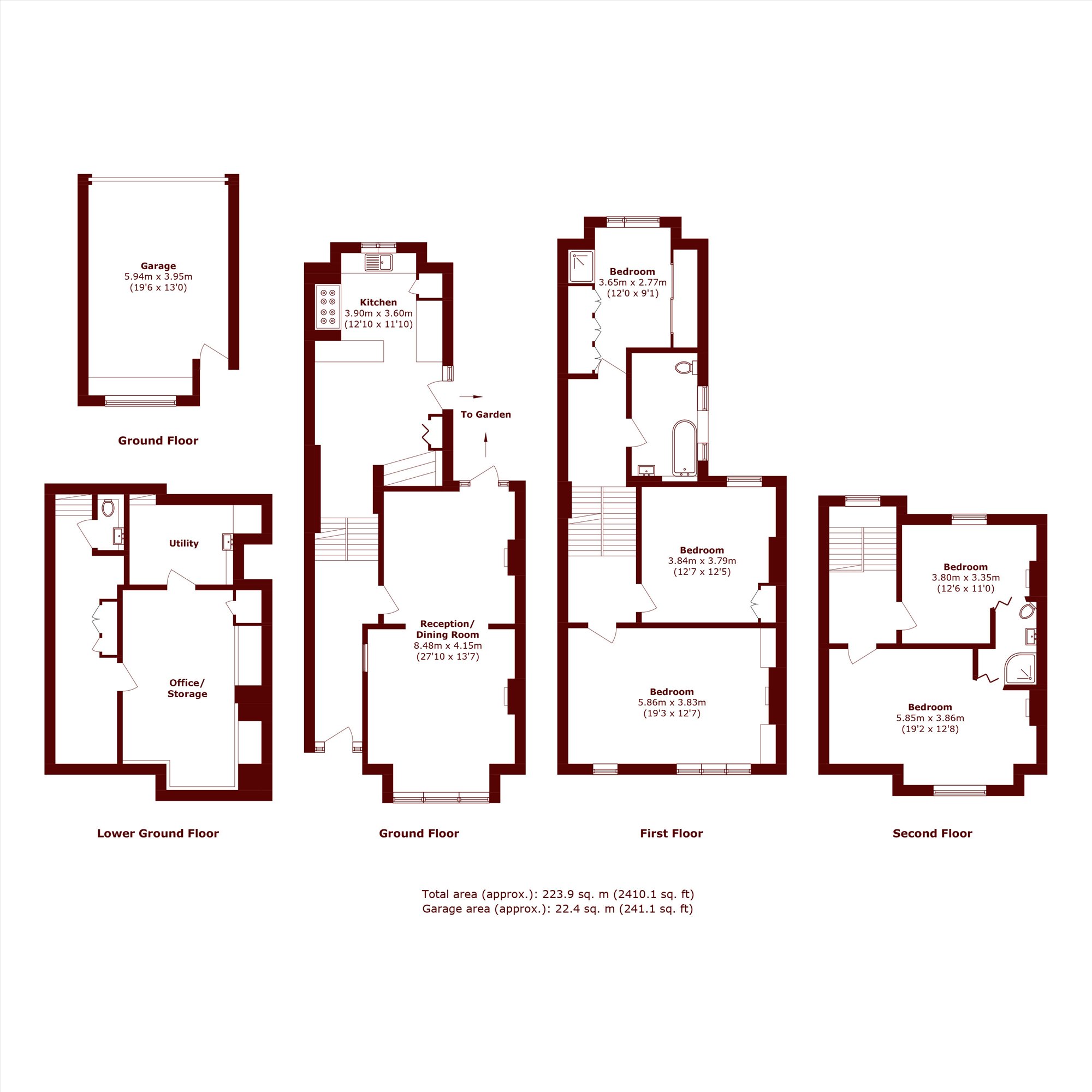 86, Adelaide Avenue, London floorplan