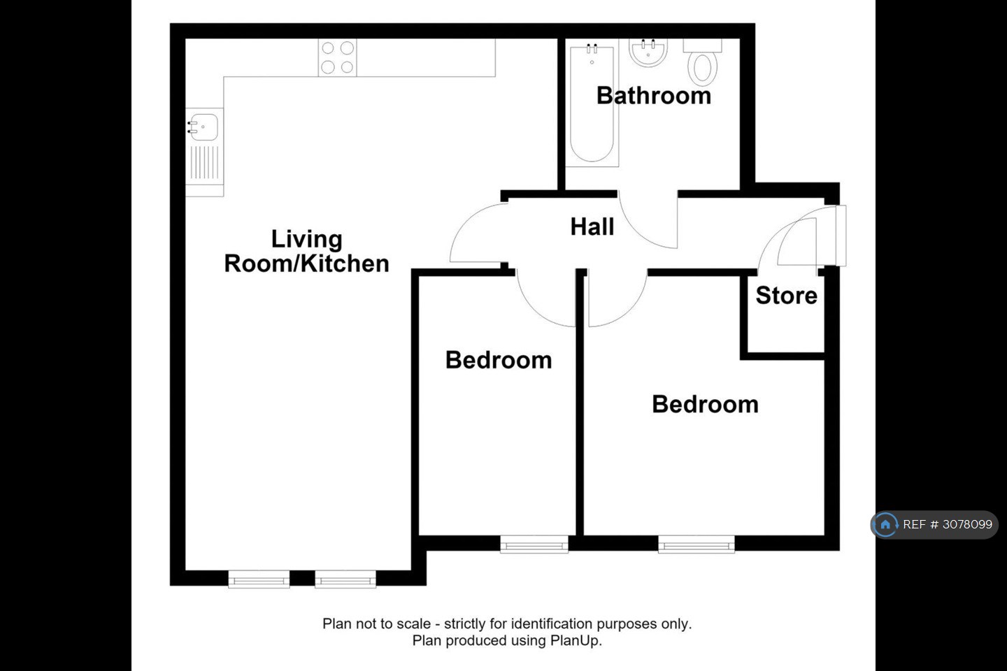 Millers Brow Walk, Manchester floorplan