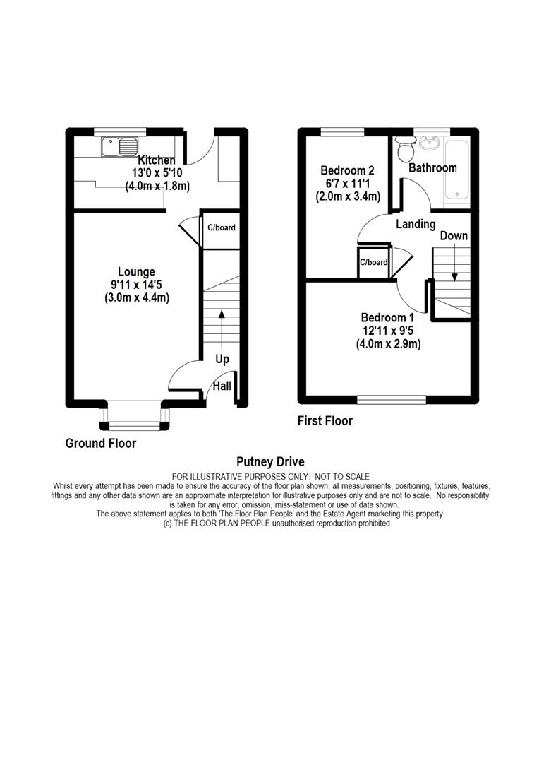 Puttney Drive, Sittingbourne floorplan