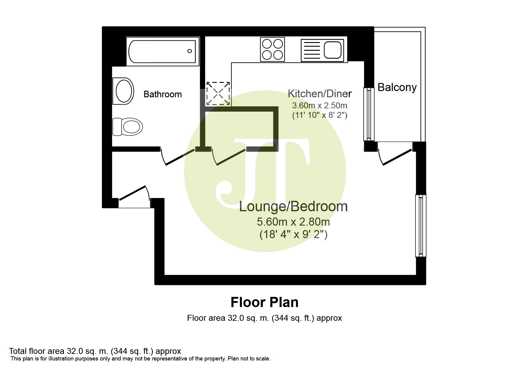0 Bedrooms Studio to rent in Millennium Tower, The Quays, Salford Quays M50