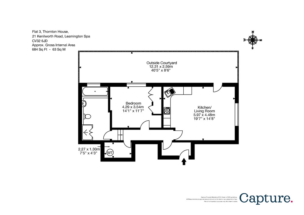 1 Bedrooms Flat for sale in Kenilworth Road, Leamington Spa CV32