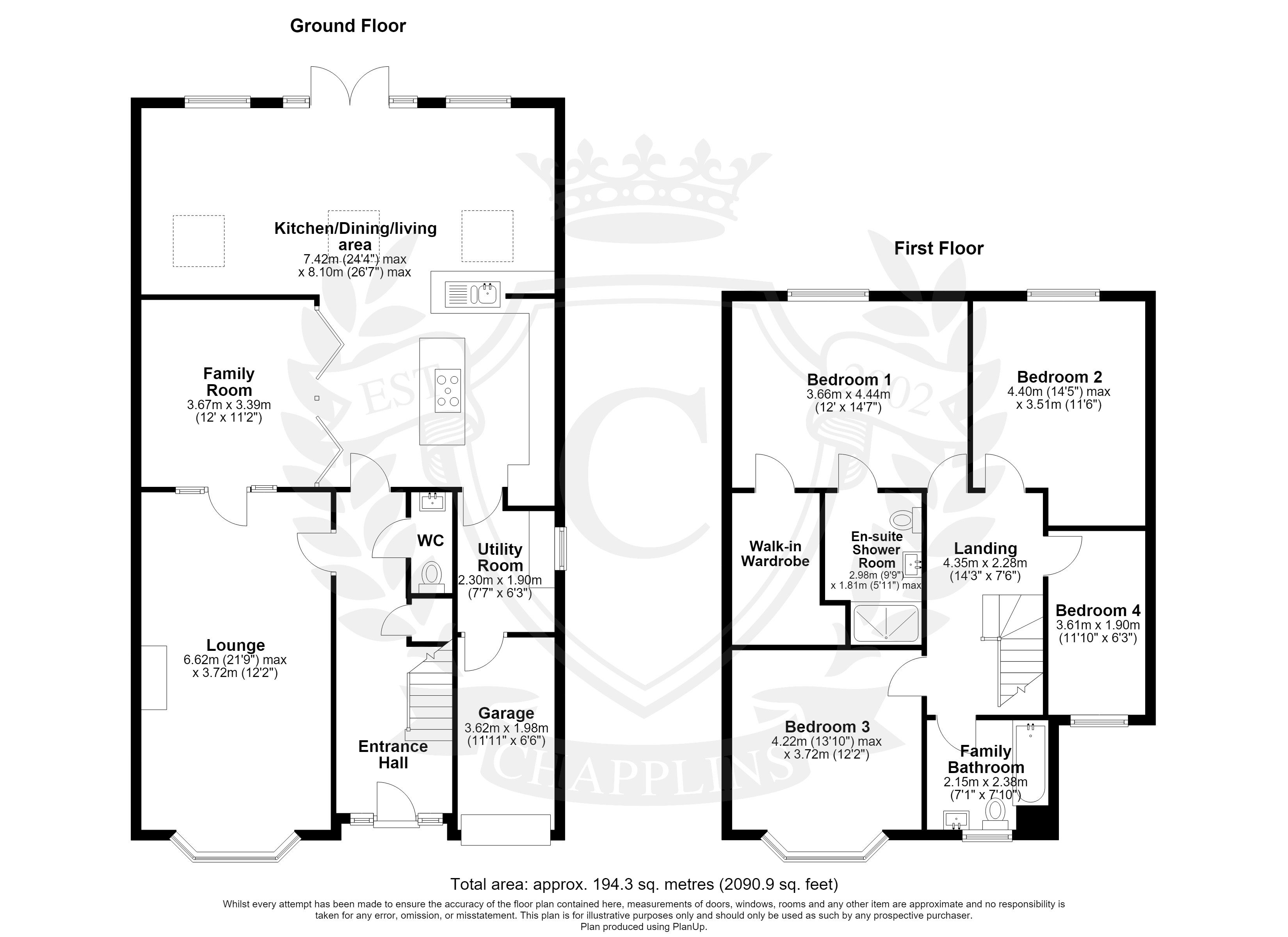 5, Mead Way, Hampshire floorplan