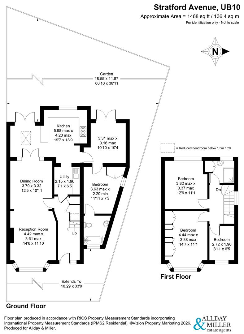 6, Stratford Avenue, Hillingdon Village floorplan