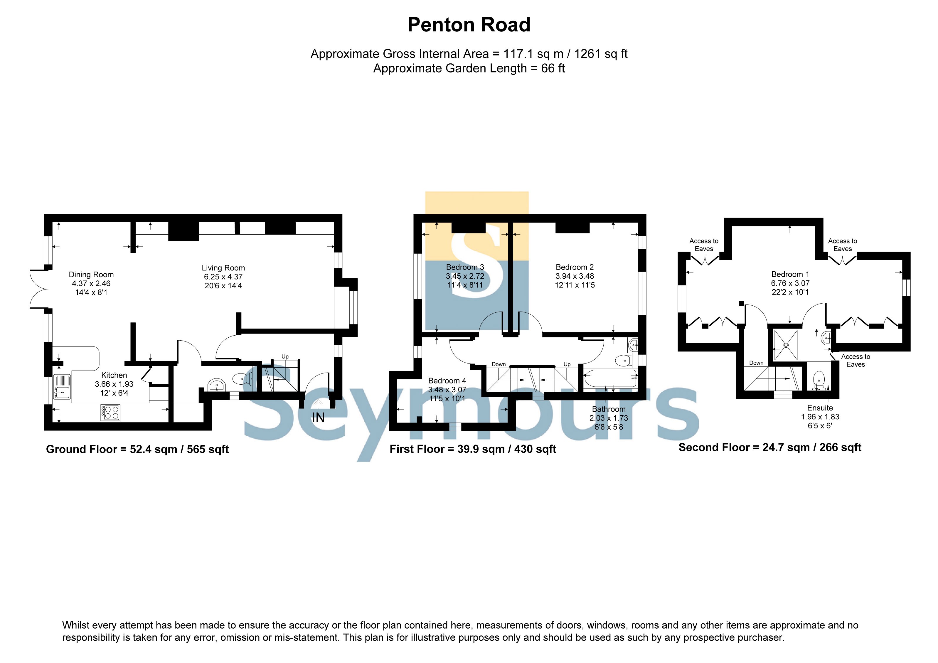 39, Penton Road, Surrey floorplan
