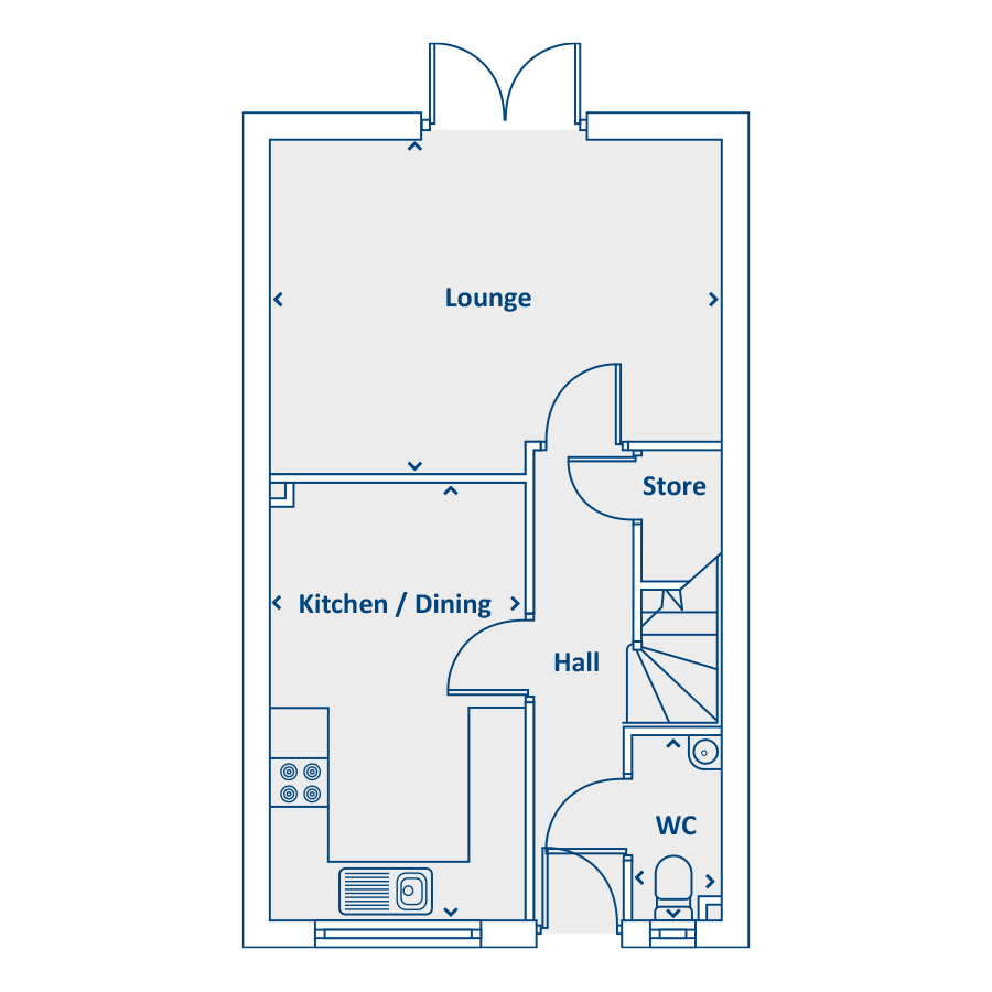 Plot 219, Stump Cross Hill Road, Quarrington floorplan