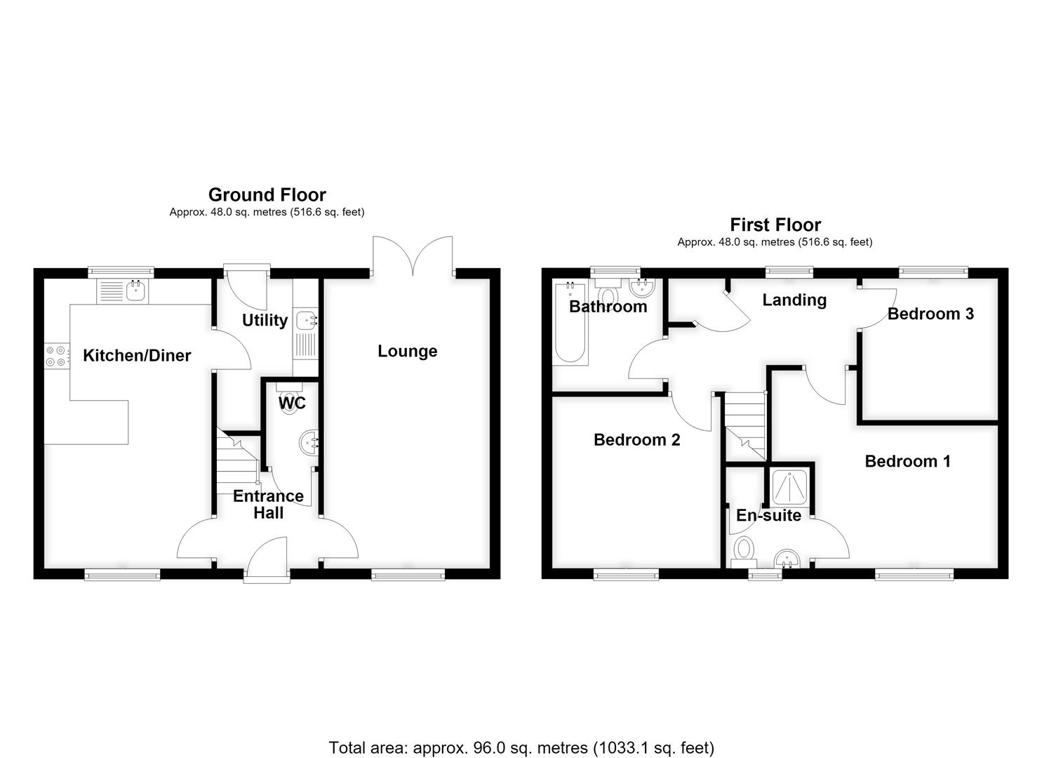 22, Bracken Road, Spalding floorplan