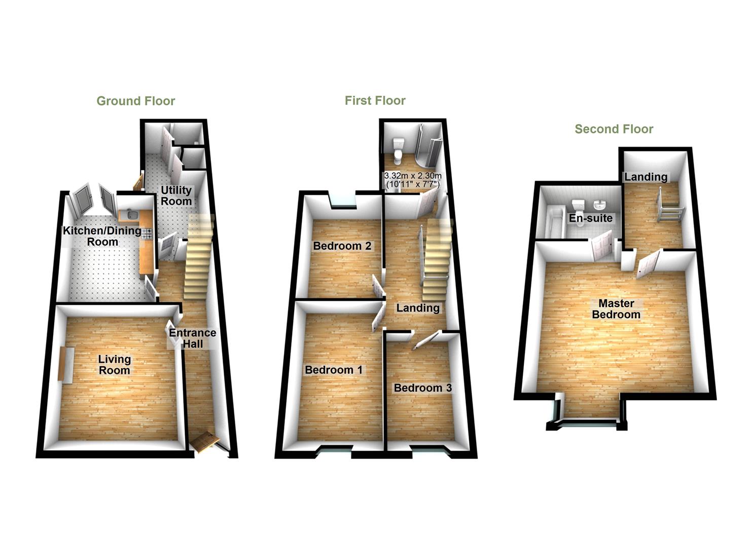 12, Cleveland Street, Saltburn-By-The-Sea floorplan