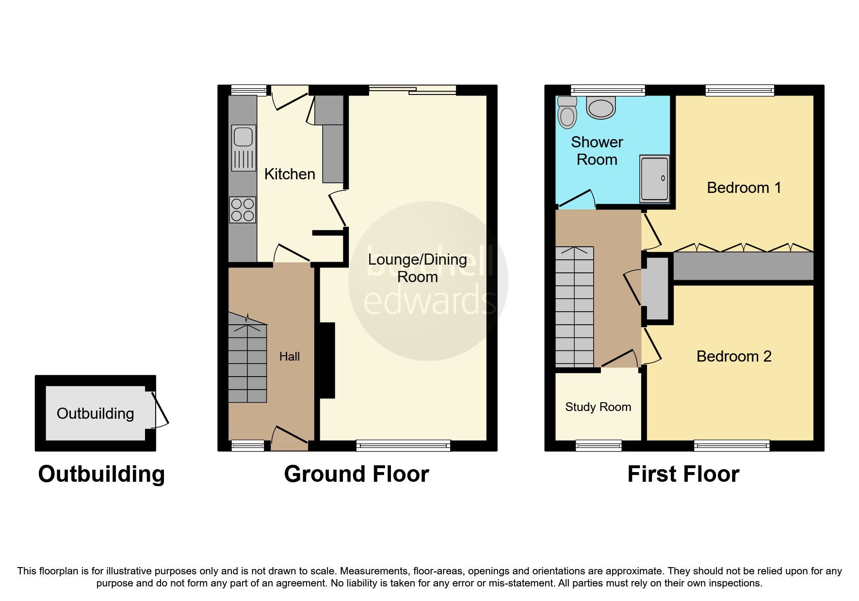 Bailey Brook Walk, Langley Mill, Nottingham NG16, 2 bedroom end terrace