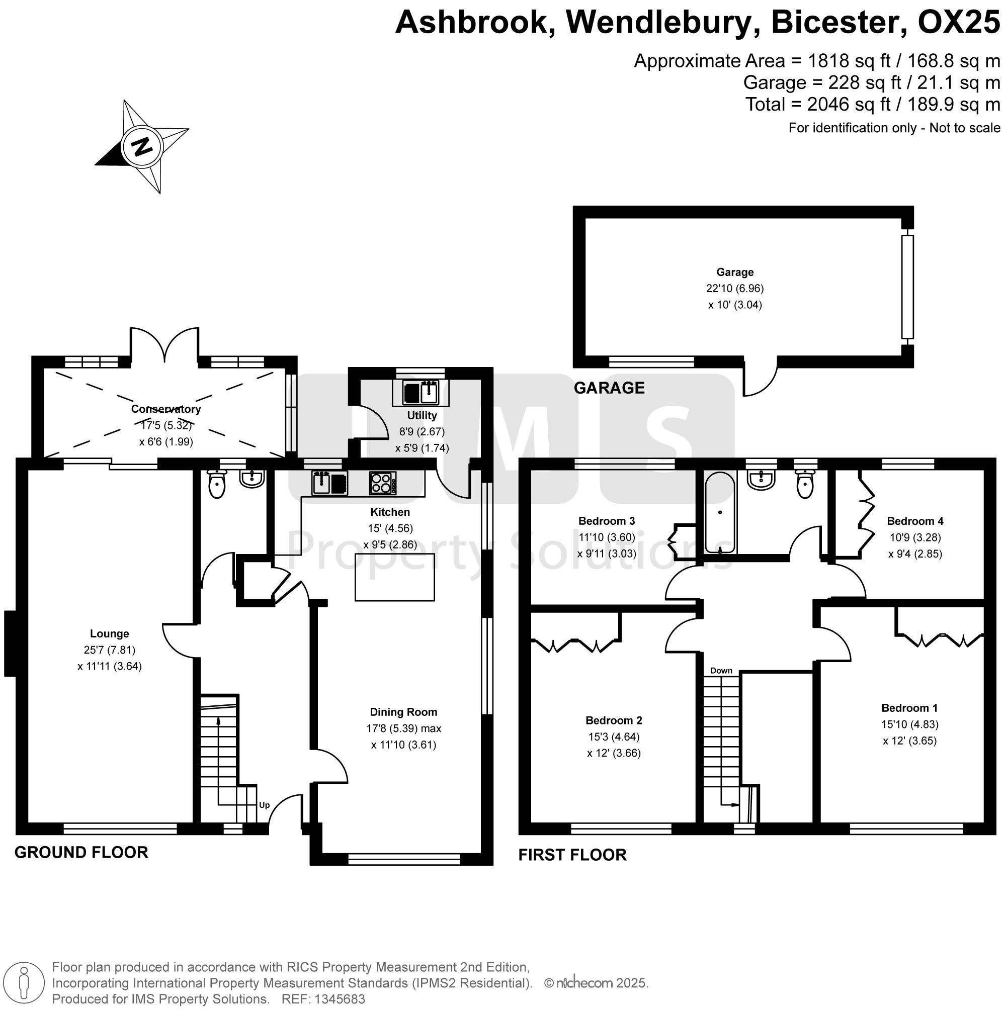 Ashbrook, Bicester floorplan