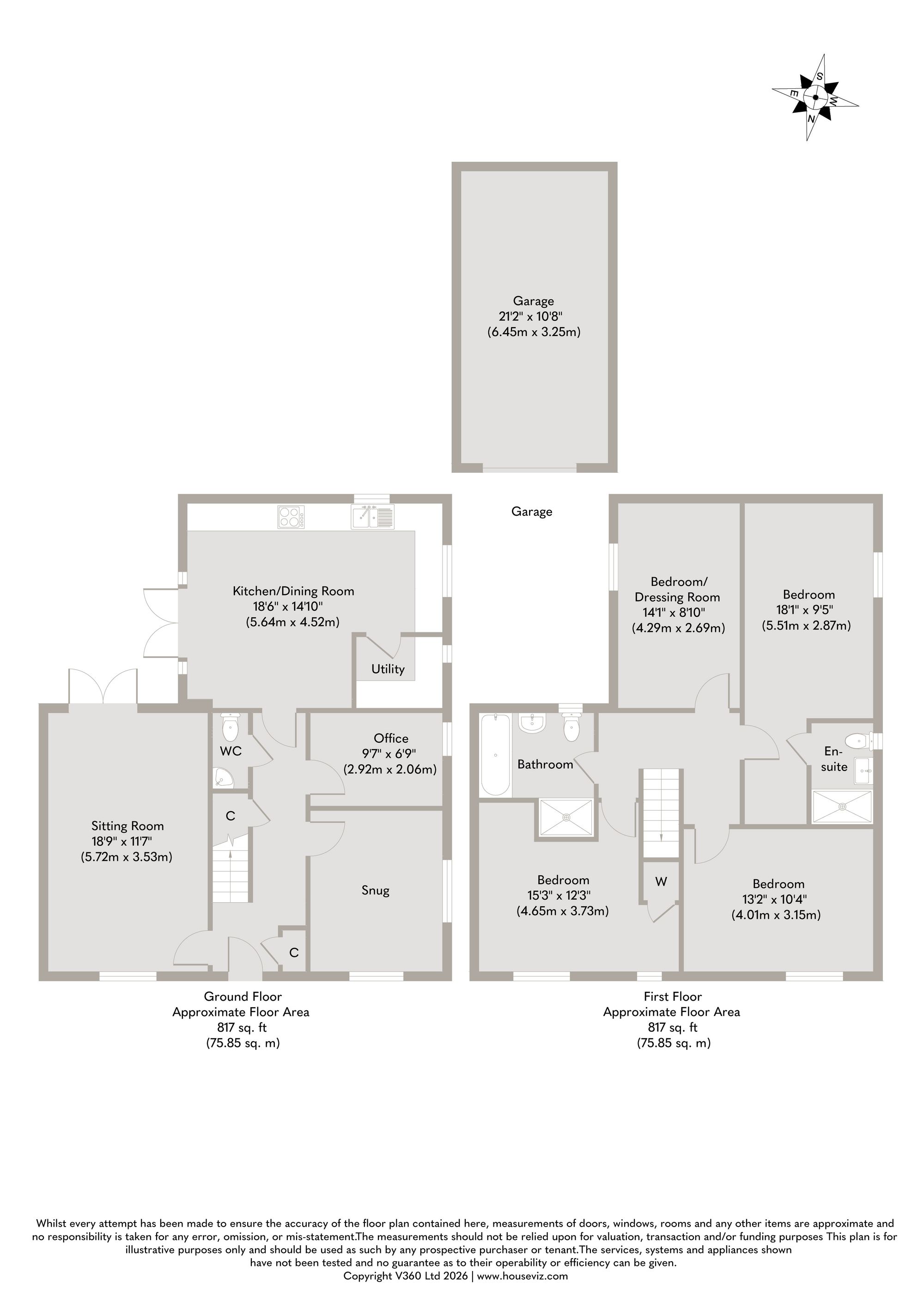 Flint House, 1 Ceres Drive, Swaffham floorplan