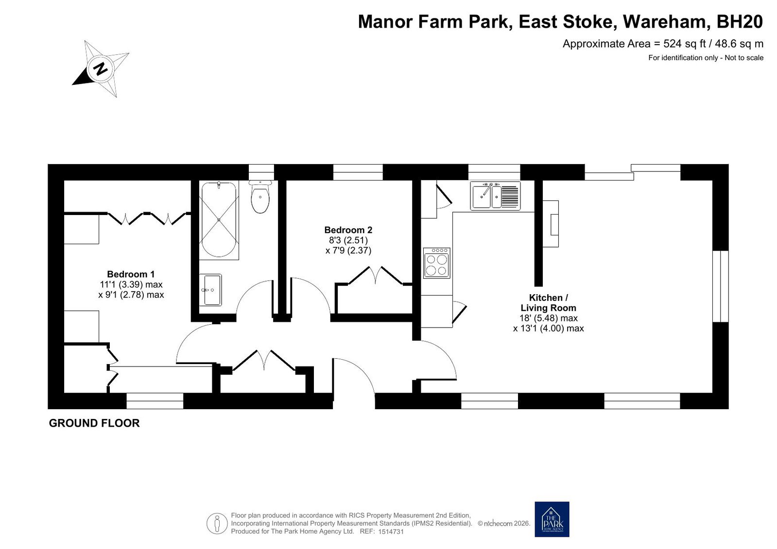 Manor Farm Court,9 Juniper Drive, Wareham floorplan