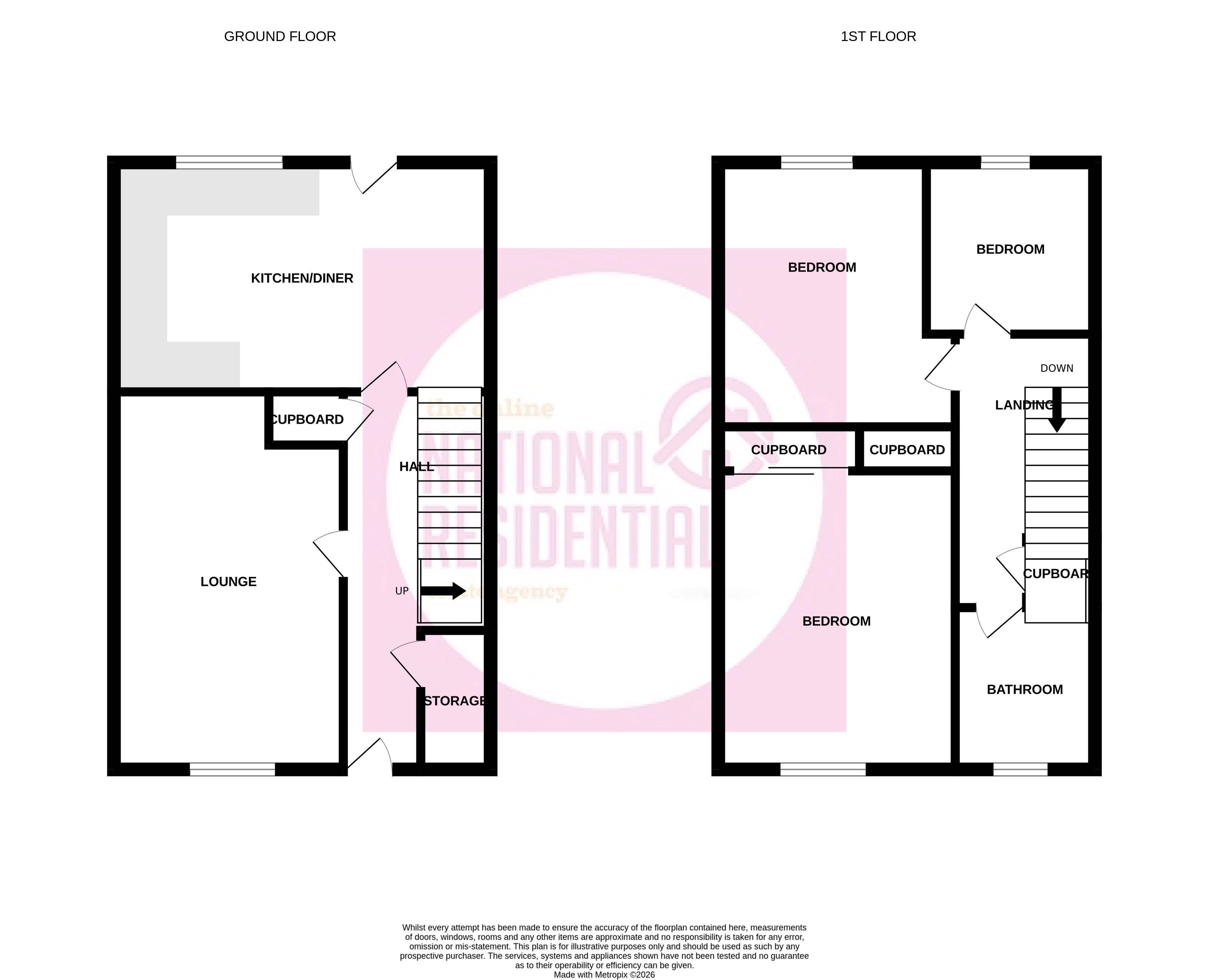 41, The Walk, Felixstowe floorplan