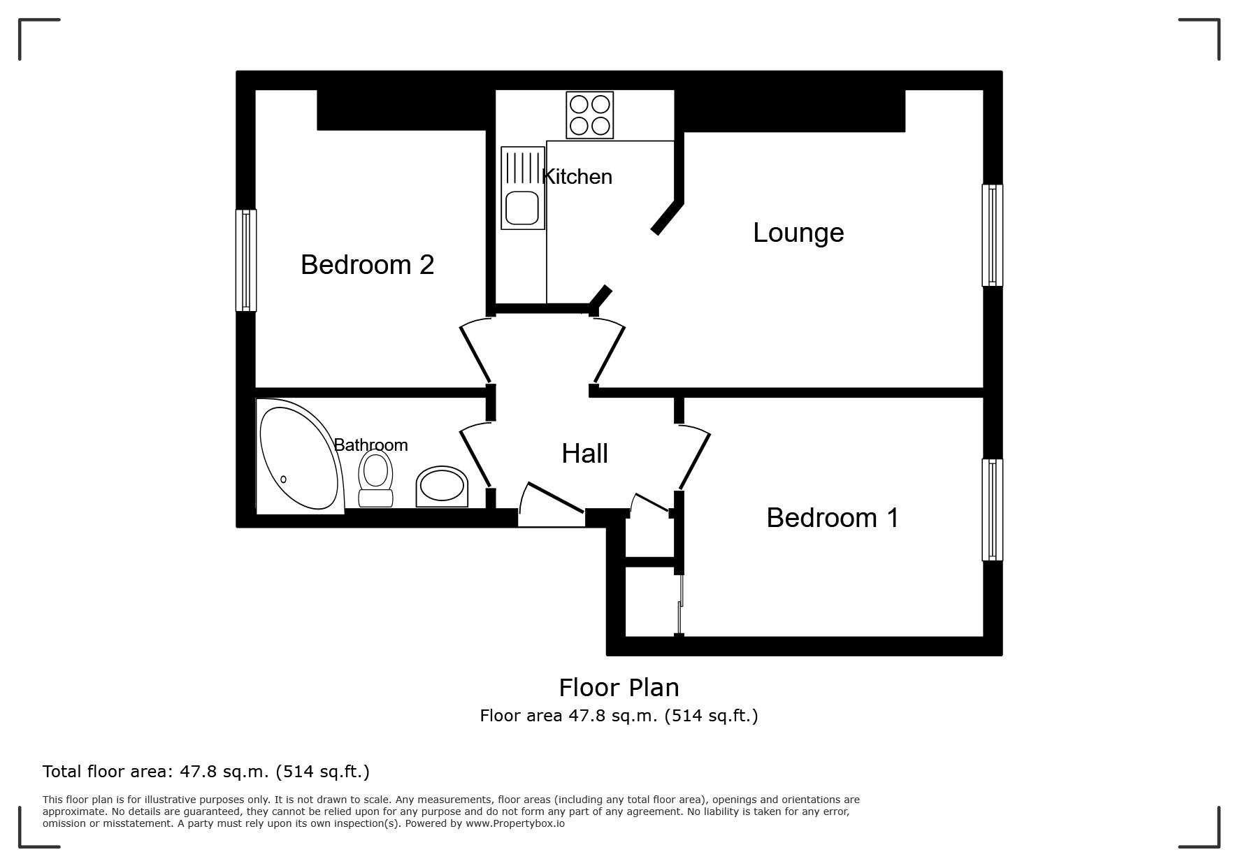 Lind Street, Isle of Wight floorplan