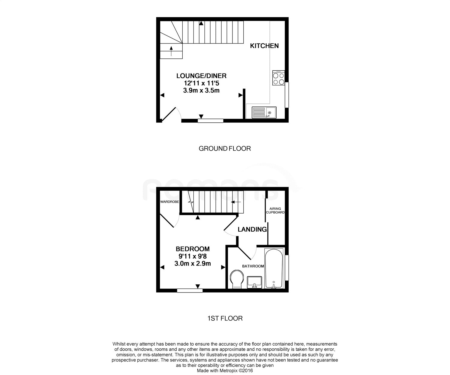 74, Chisbury Close, Bracknell floorplan