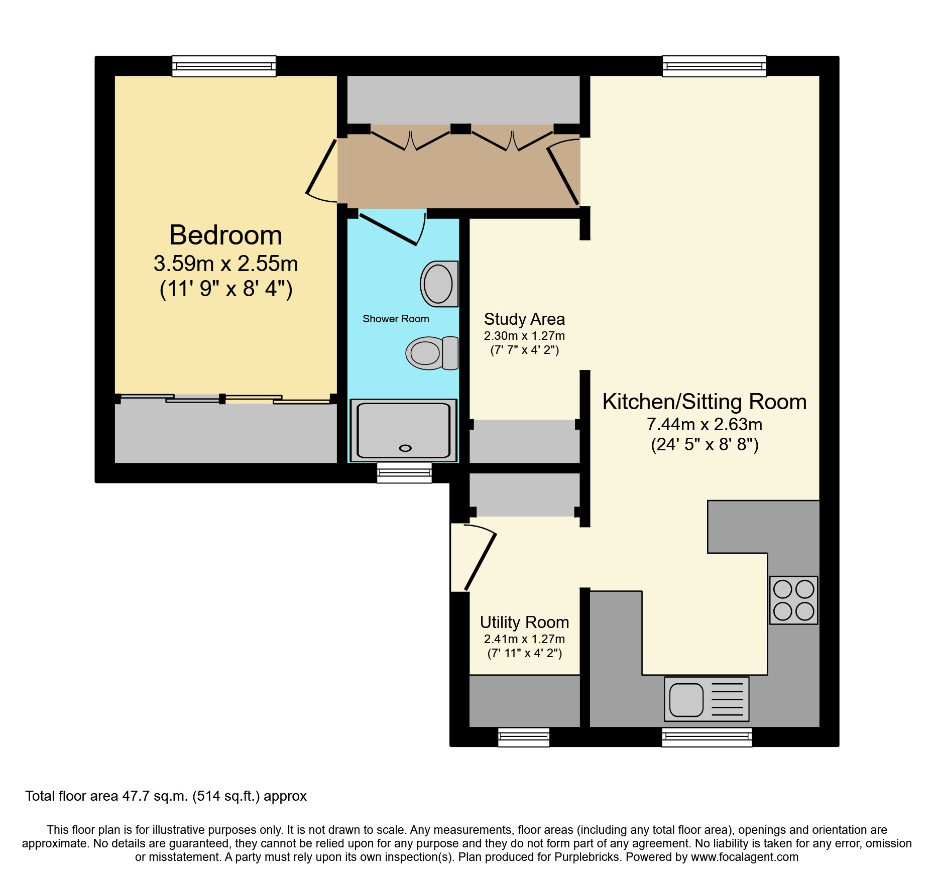 42, East Street, Bicester floorplan
