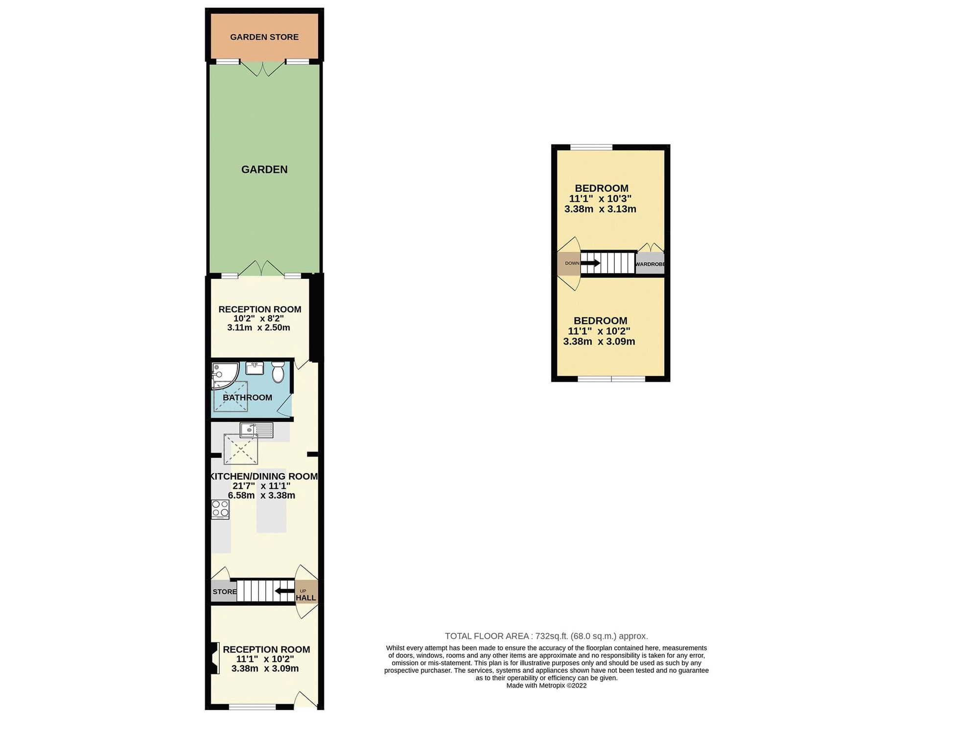 19 Rushett Road, Thames Ditton floorplan