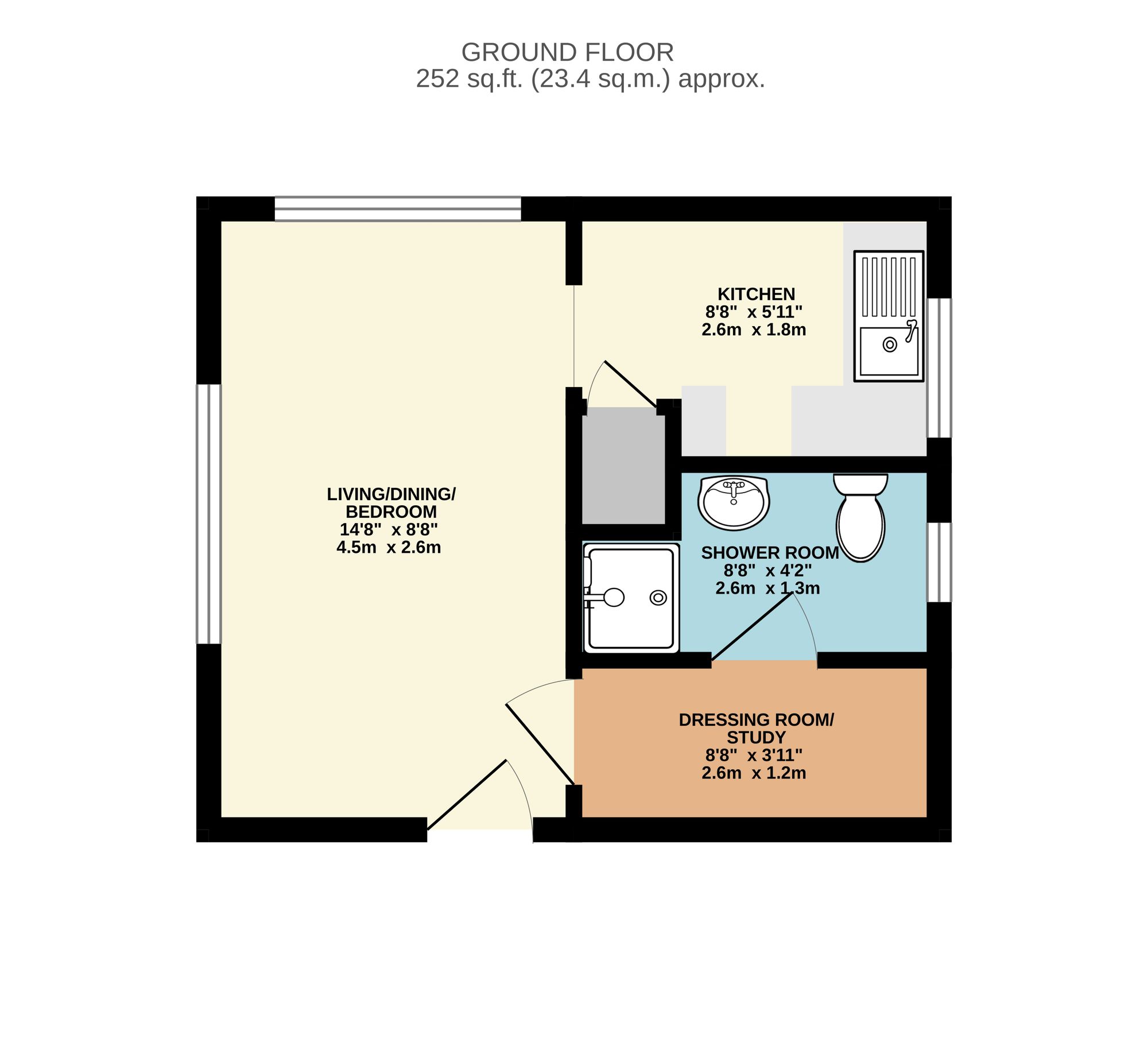27 Henry Blogg Road, Cromer floorplan