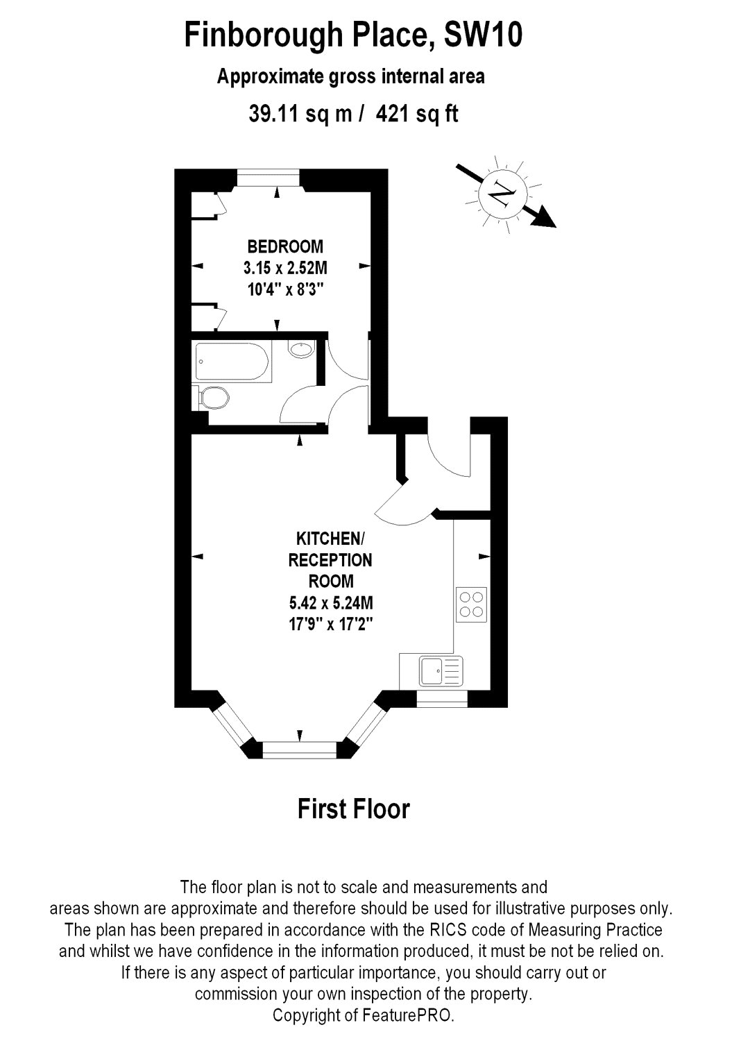1 Bedrooms Flat to rent in Finborough Road, Chelsea, London SW10