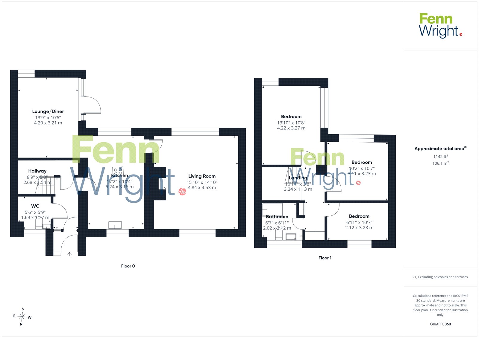5, Bakers Mead, Chelmsford floorplan
