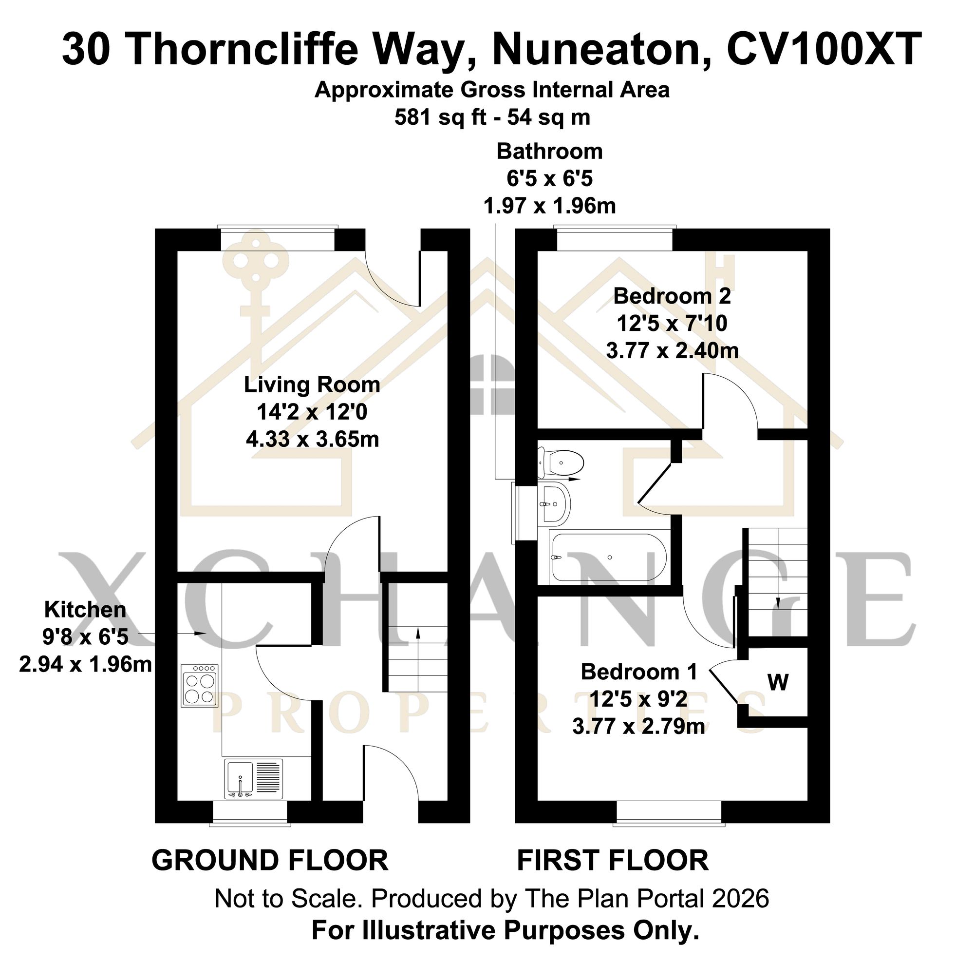 30 Thorncliffe Way, Nuneaton floorplan