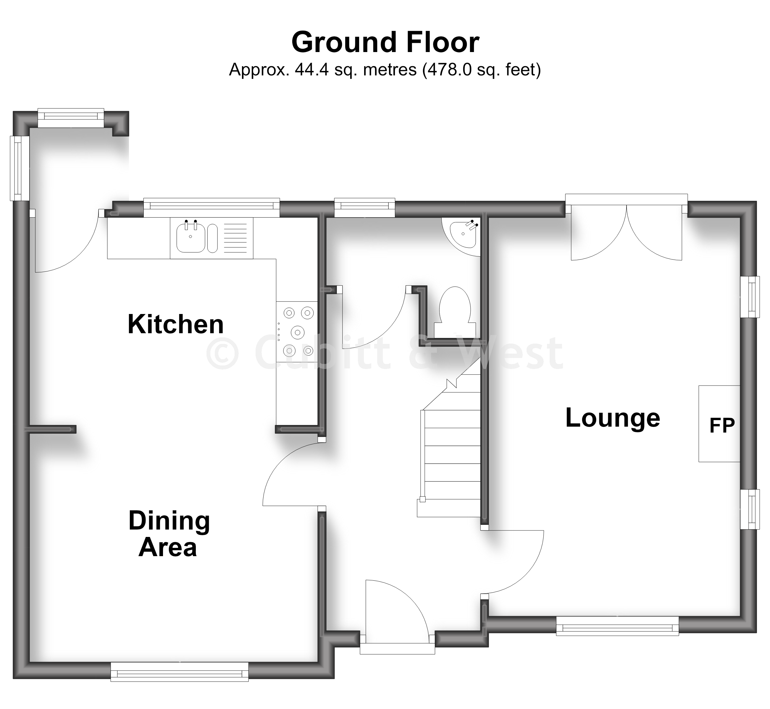 15, Hillbrow Road, Brighton floorplan