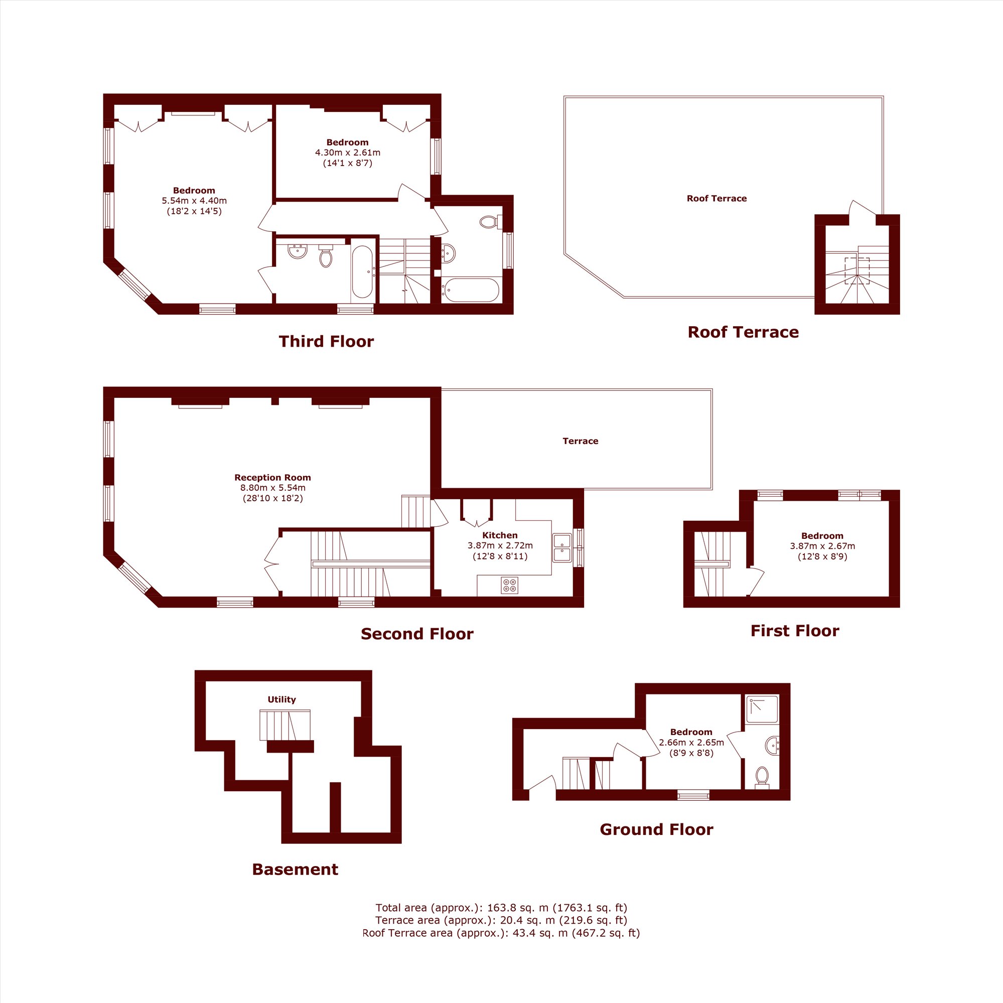 Abingdon Villas, London floorplan