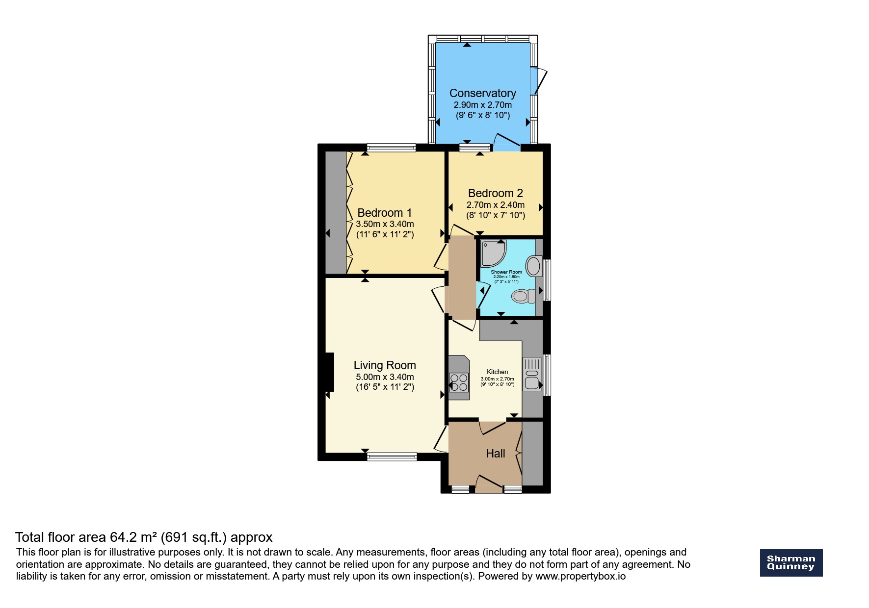 21, Nene Close, Wellingborough floorplan