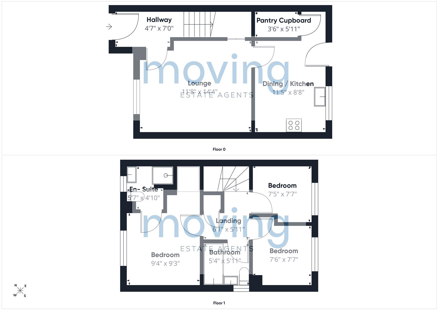 47, Hillhead Crescent, Paisley floorplan
