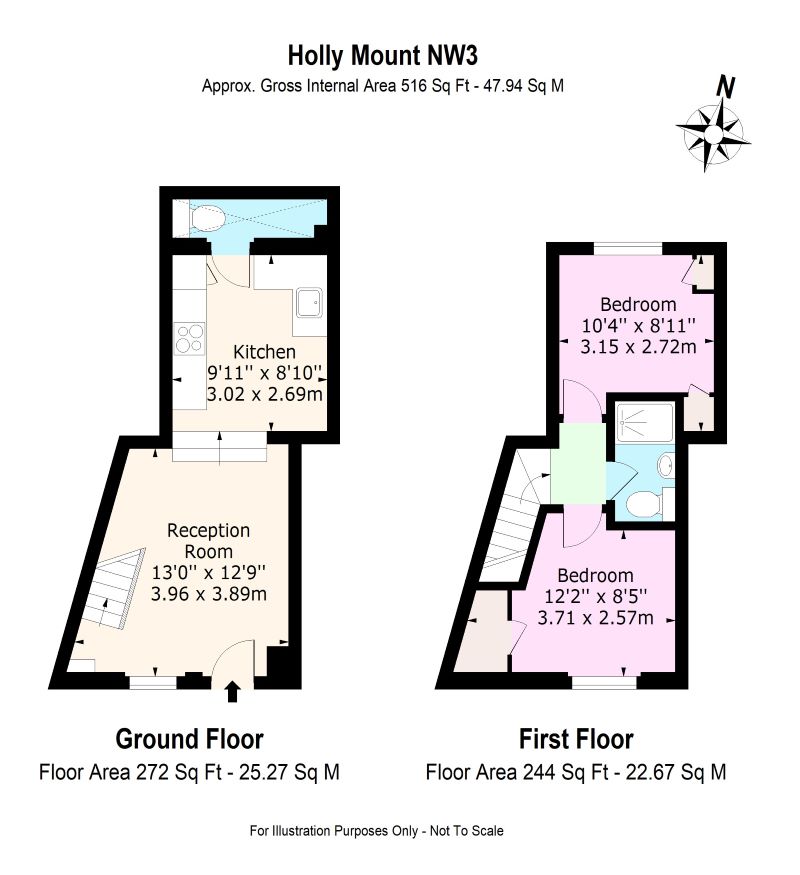 24, Holly Mount, Hampstead Village floorplan