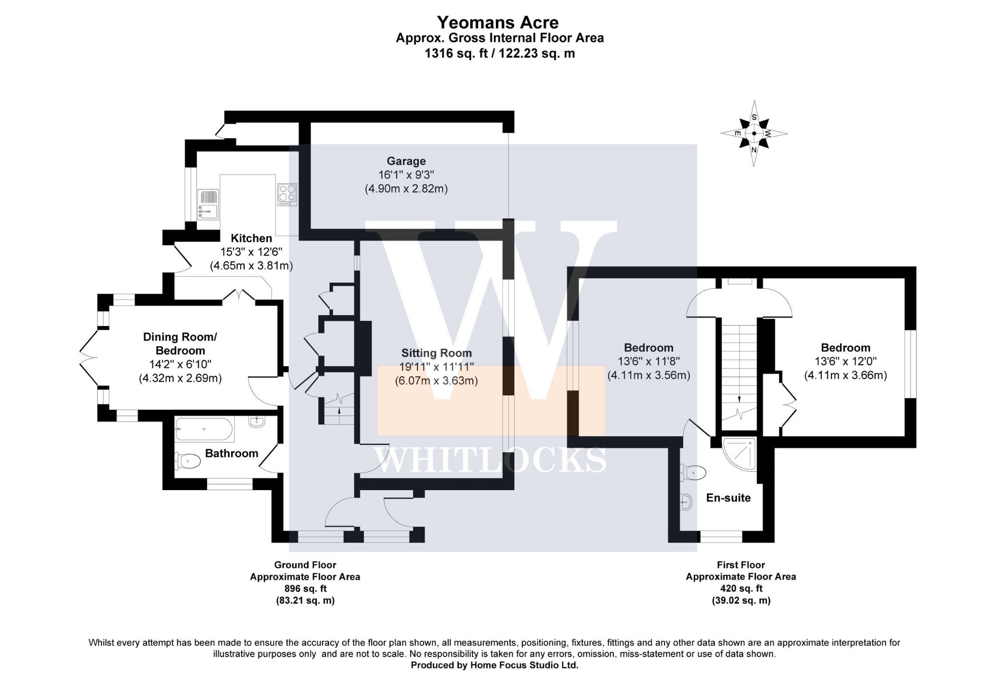 12 Yeomans Acre, Bognor Regis floorplan