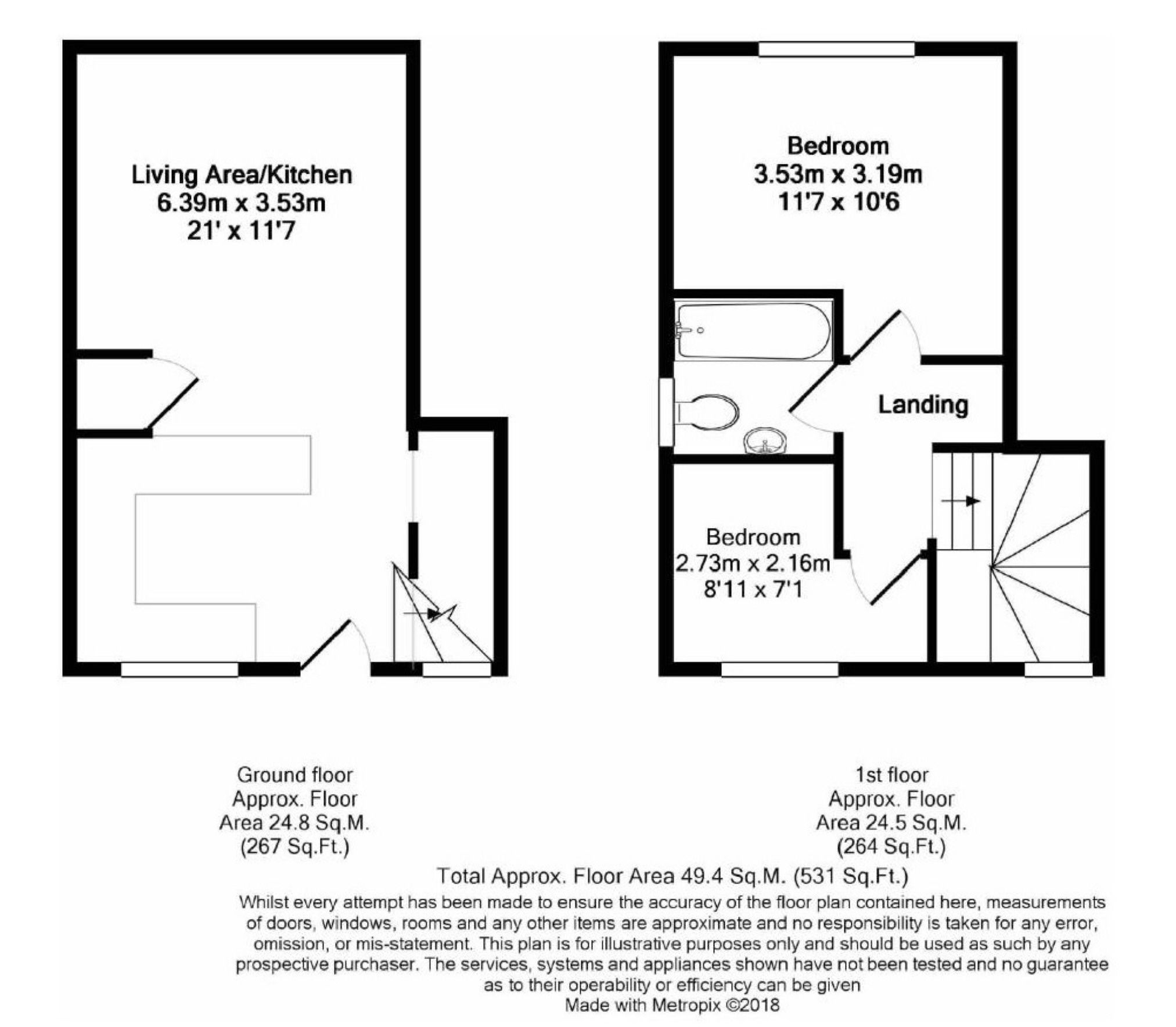 2 Bedrooms End terrace house for sale in Church Road, Hertford, Hertfordshire SG13