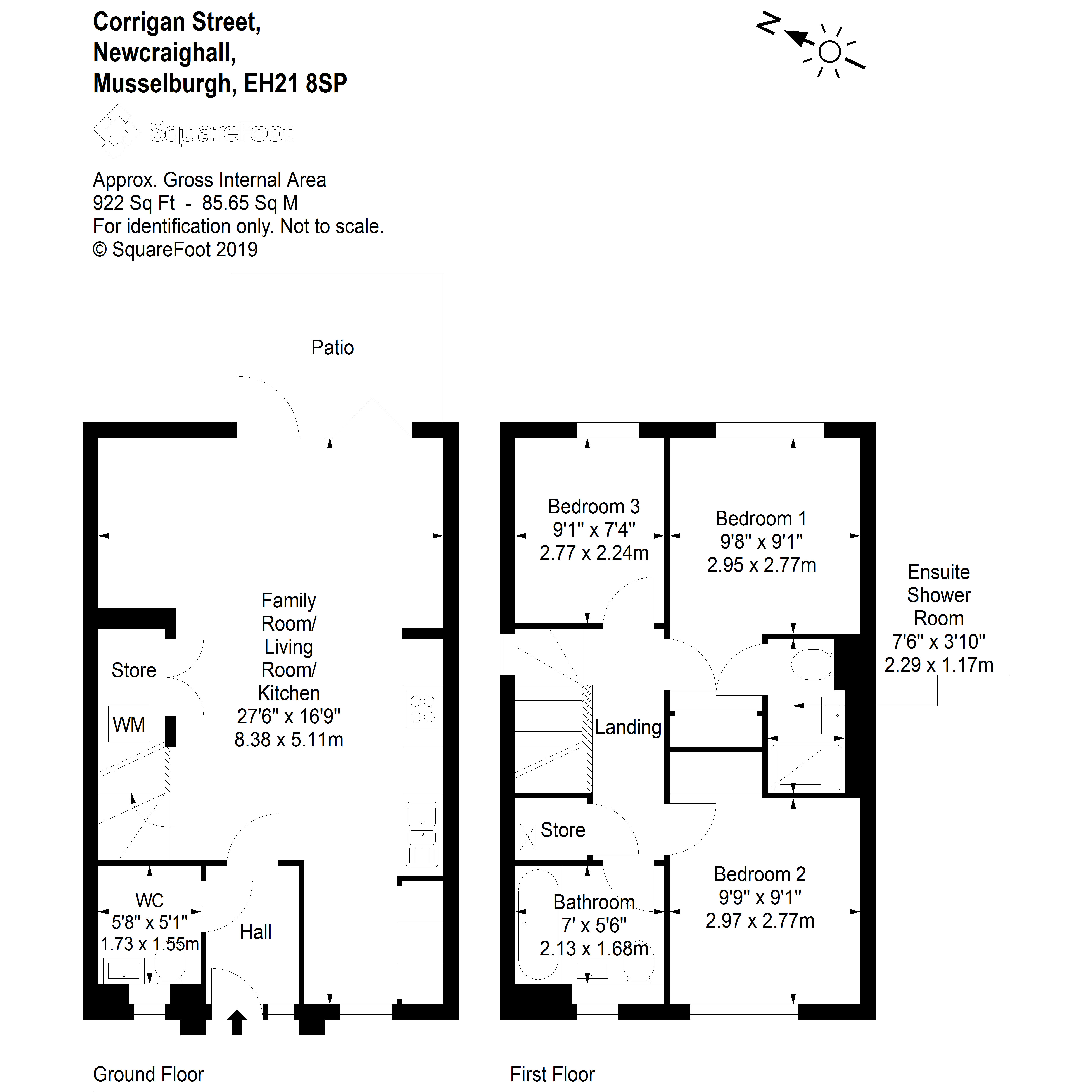 3 Bedrooms  for sale in Corrigan Street, Newcraighall EH21