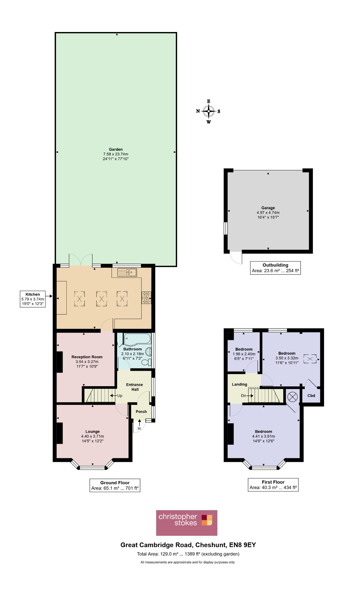 115 Great Cambridge Road, Cheshunt, Hertfordshire floorplan