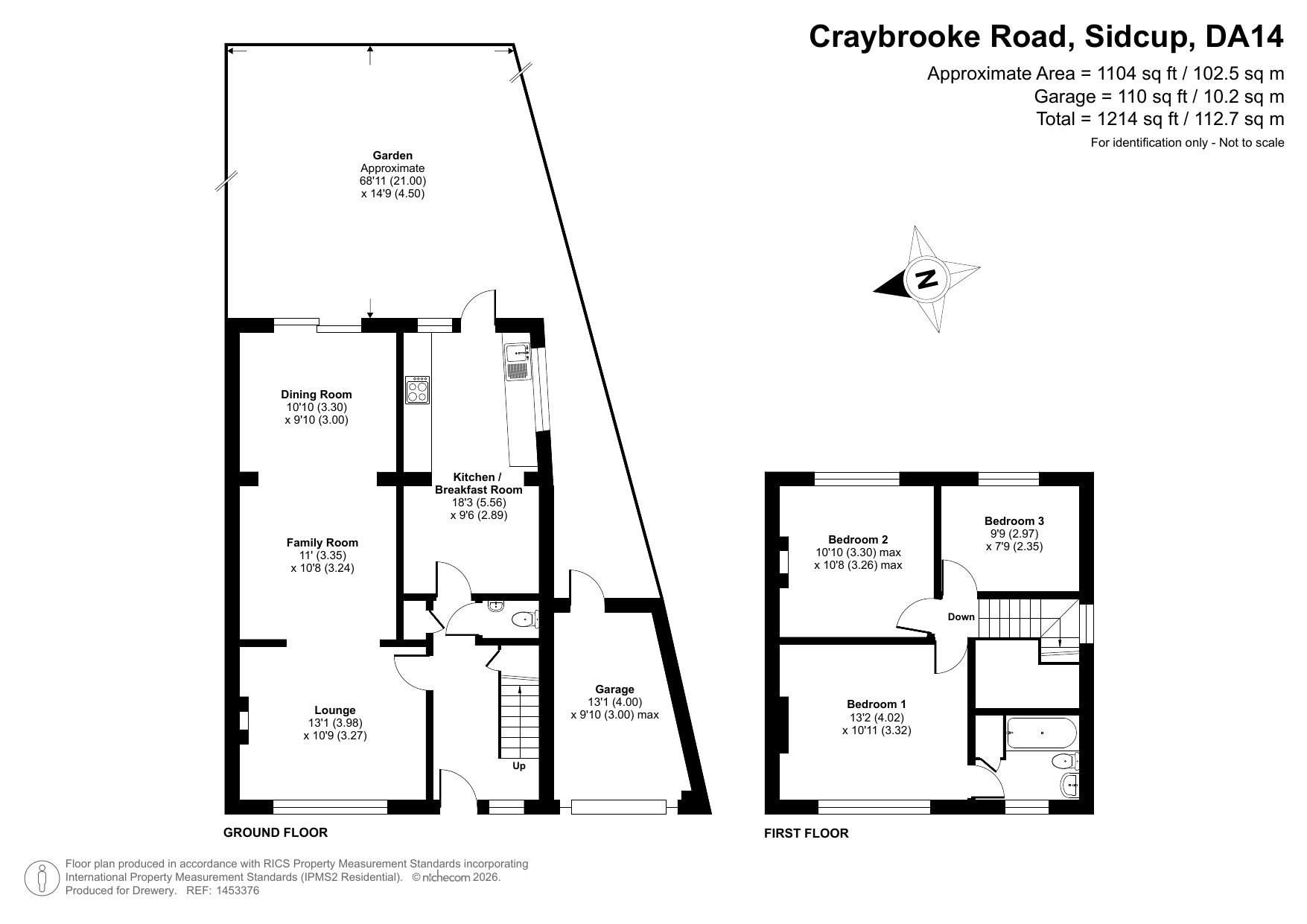20, Craybrooke Road, Sidcup floorplan