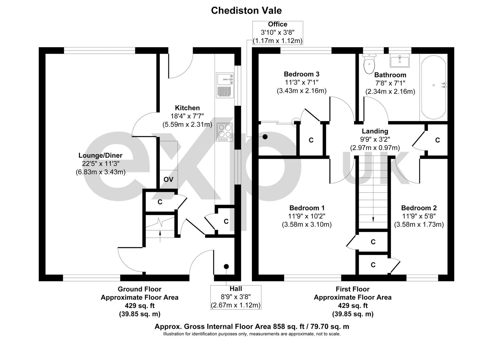 Chediston Vale, Nottingham floorplan