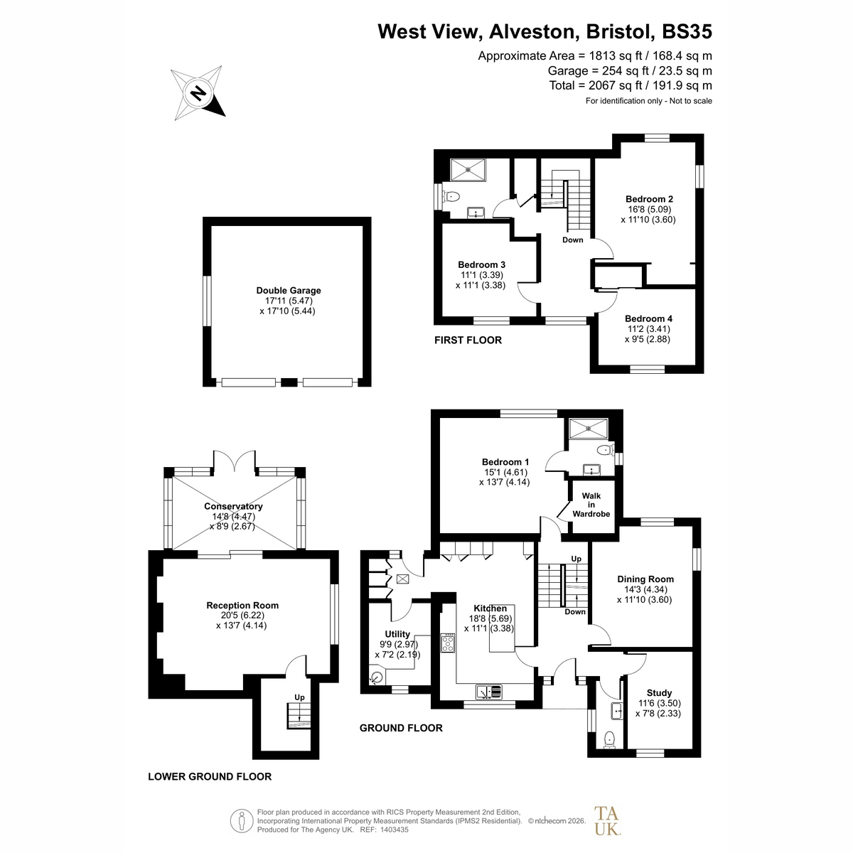 7, West View, Bristol floorplan