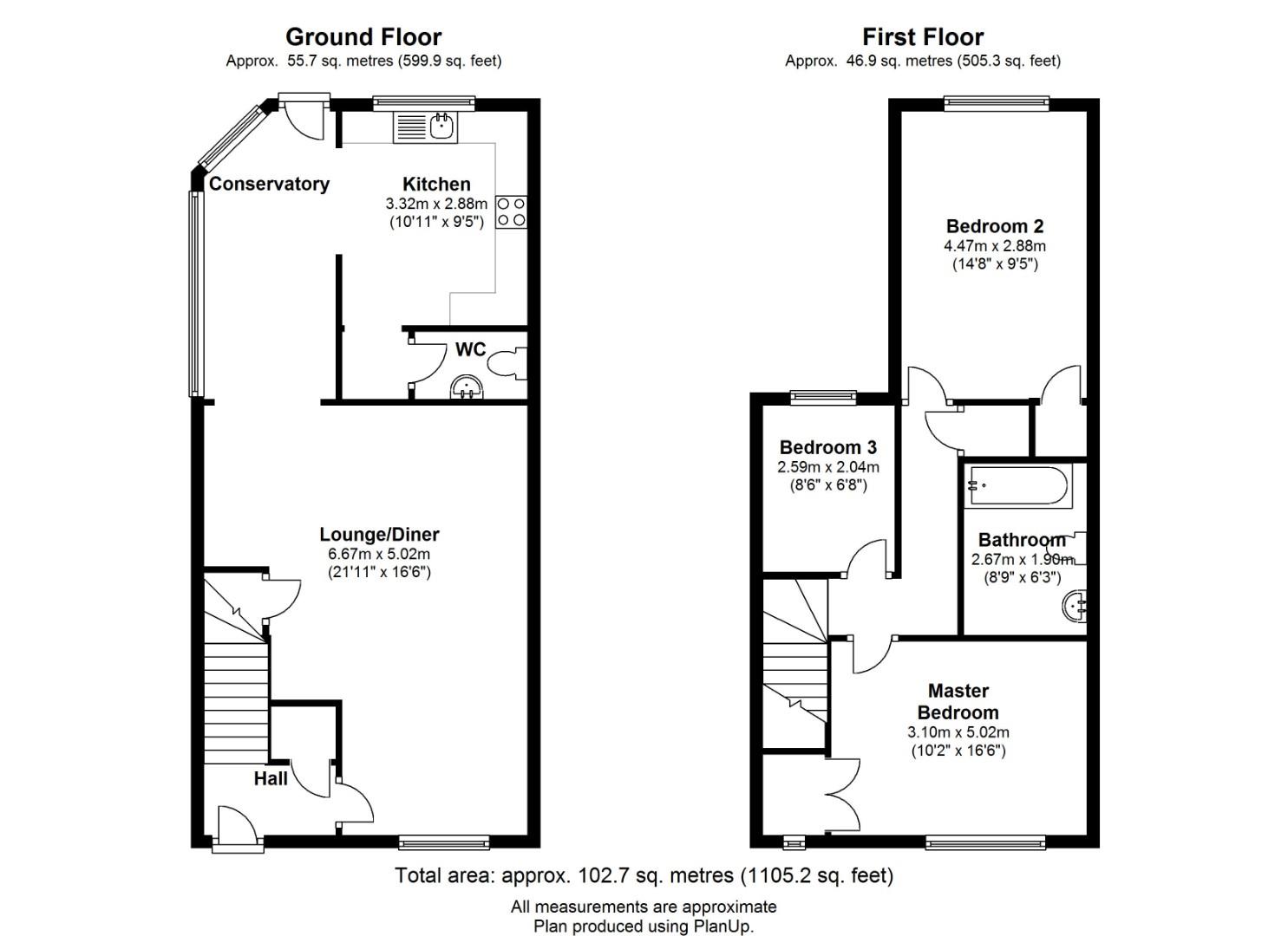 68, Akeman Street, Cambridge floorplan