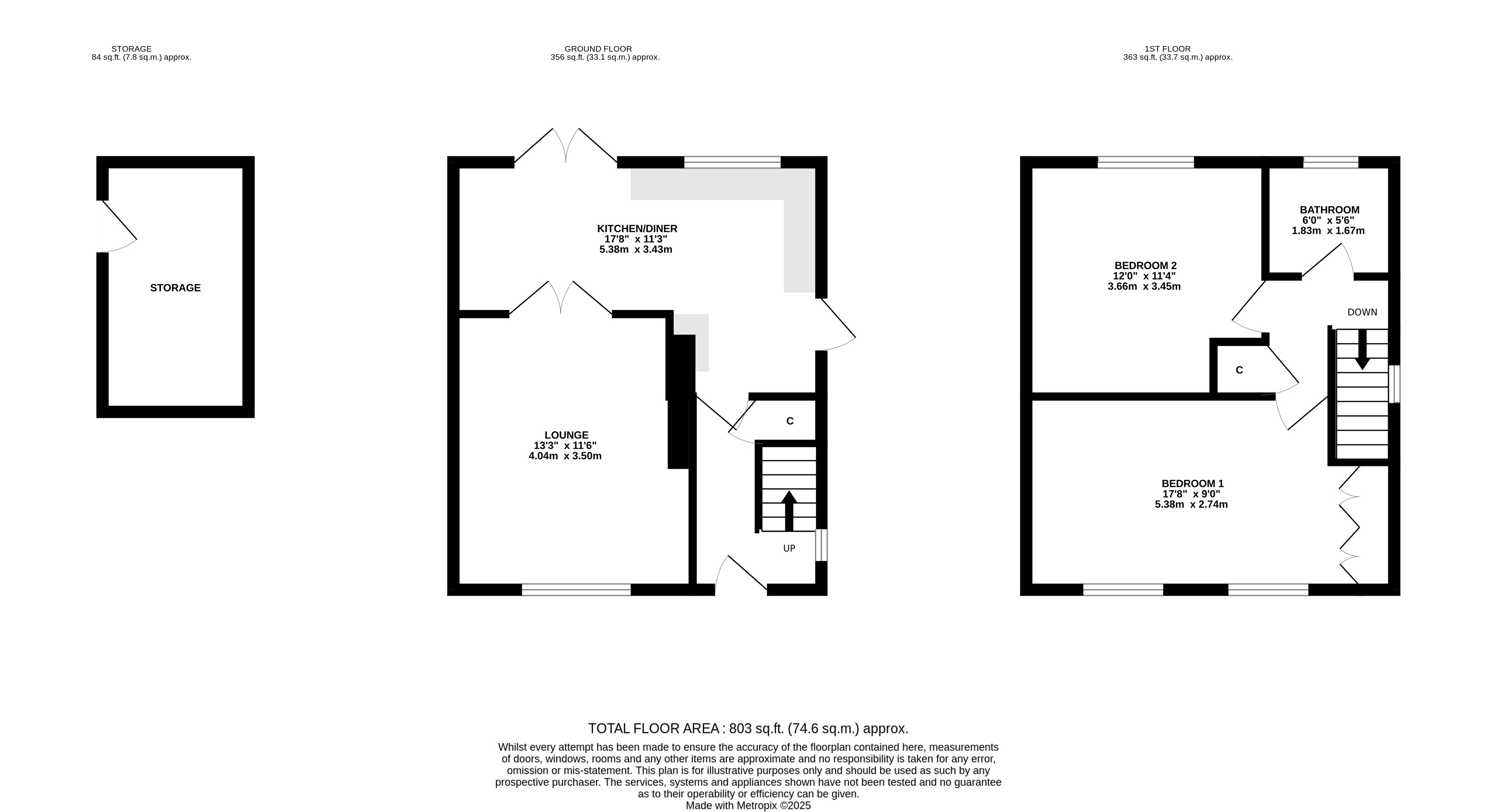 10, Masefield Street, Leeds floorplan