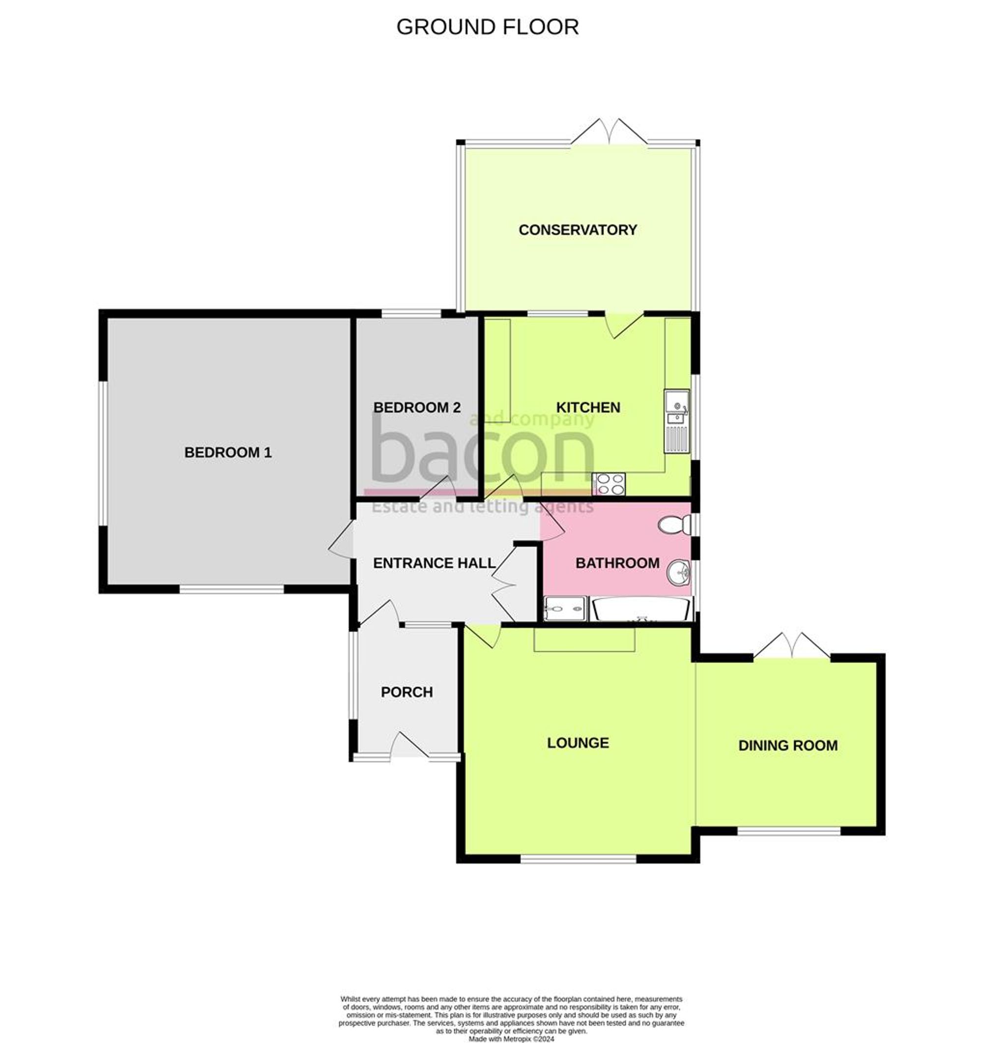 1 Stopham Close, Worthing floorplan