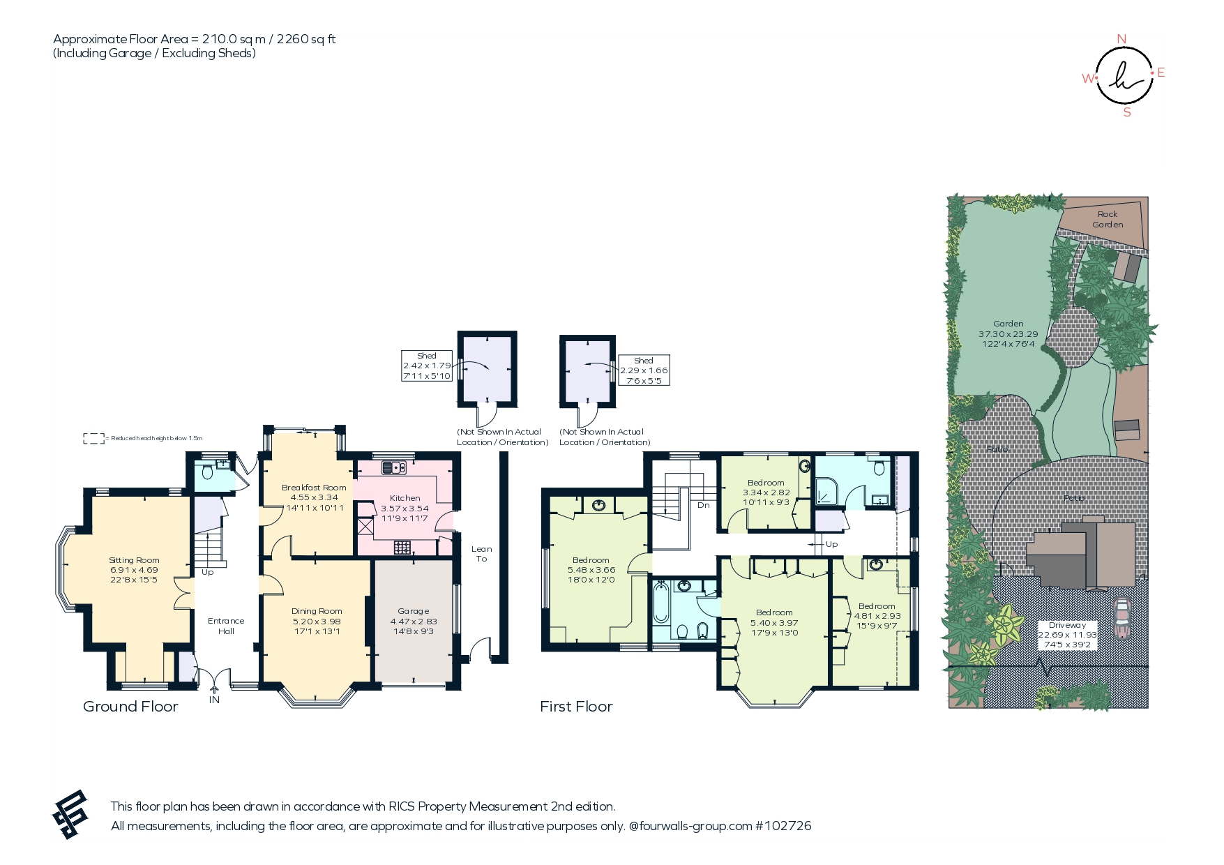 102, Uxbridge Road, Harrow Weald floorplan