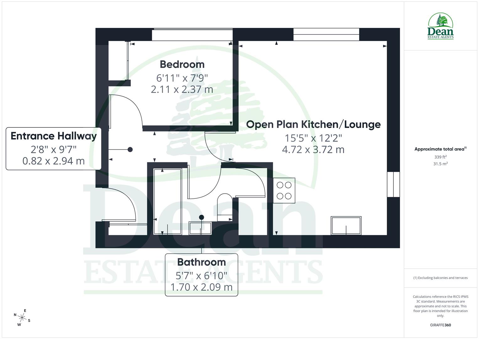 117, Fairways Avenue, Coleford floorplan