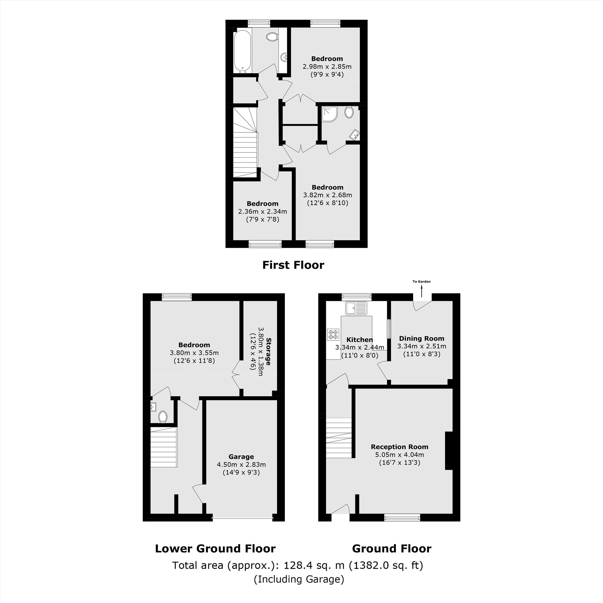 8, Sovereign Crescent, London floorplan