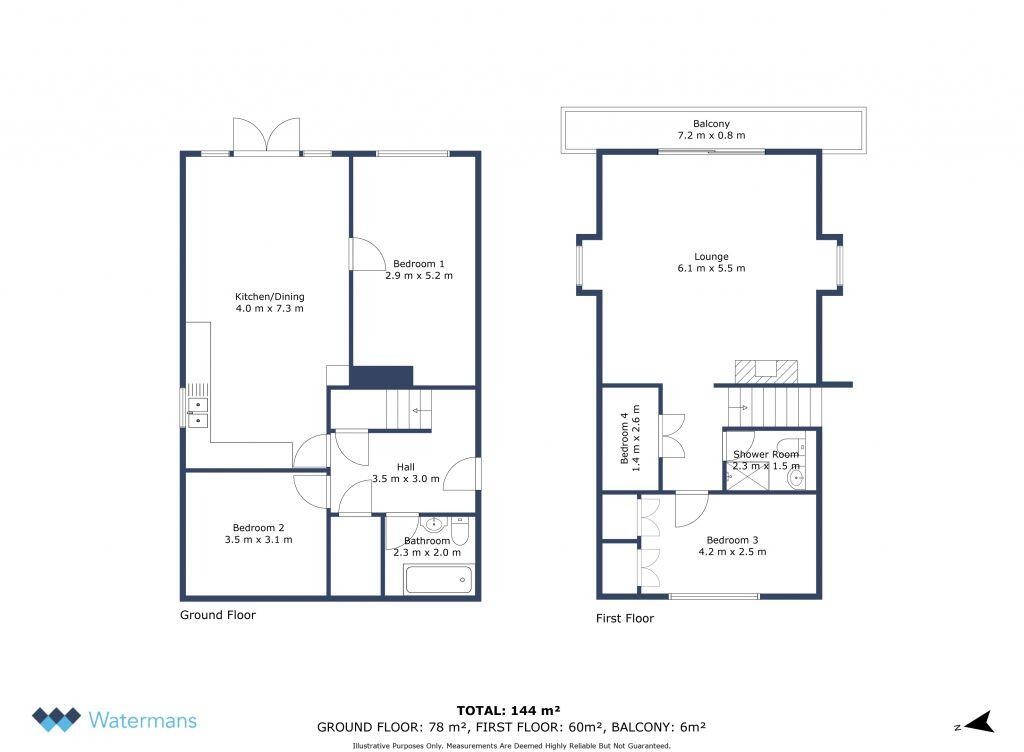 Nirvana, -, Isle of Arran floorplan