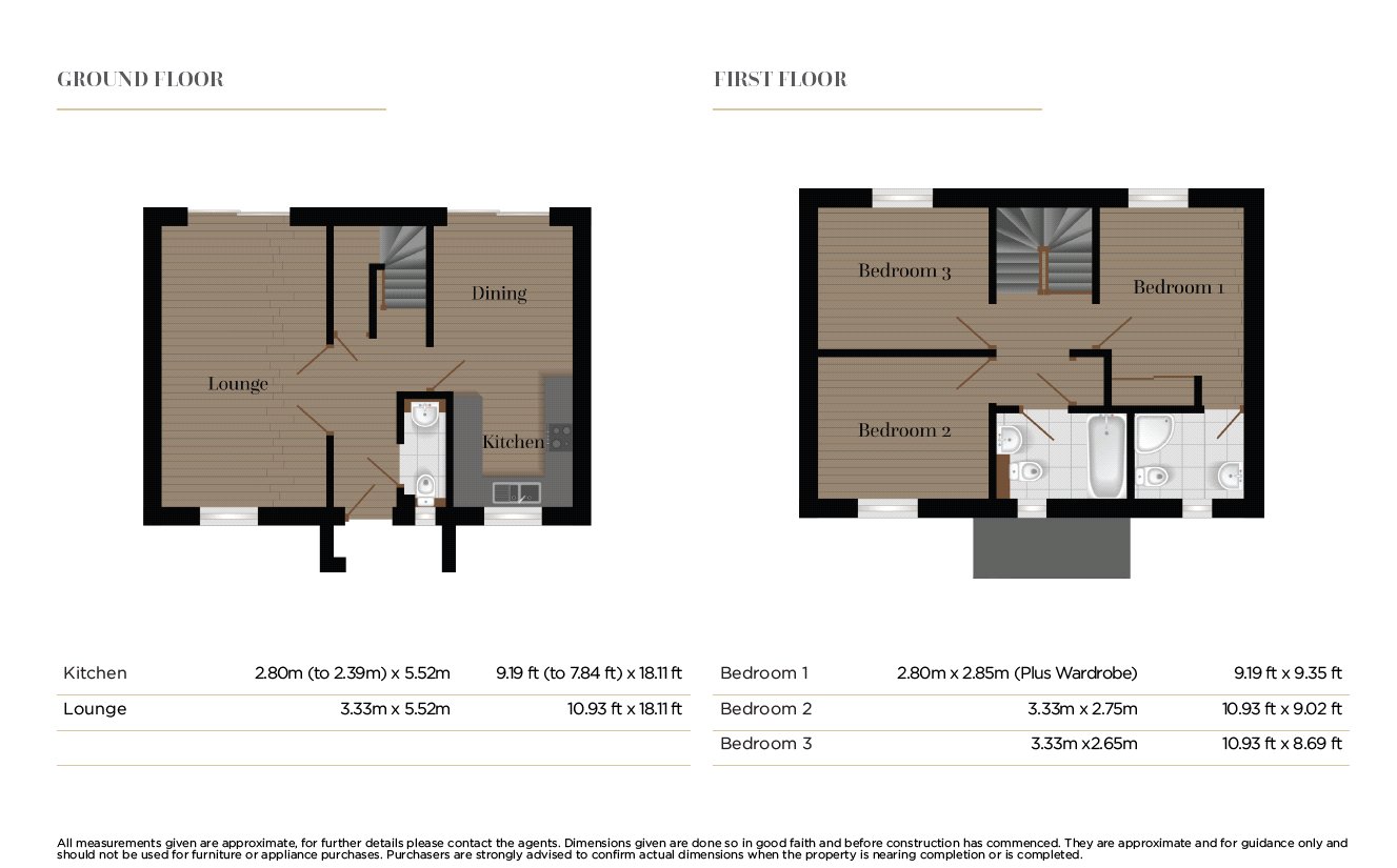 Plot 140 Hidderley Park (Tretlow), 2, West Seton Road, Cornwall floorplan
