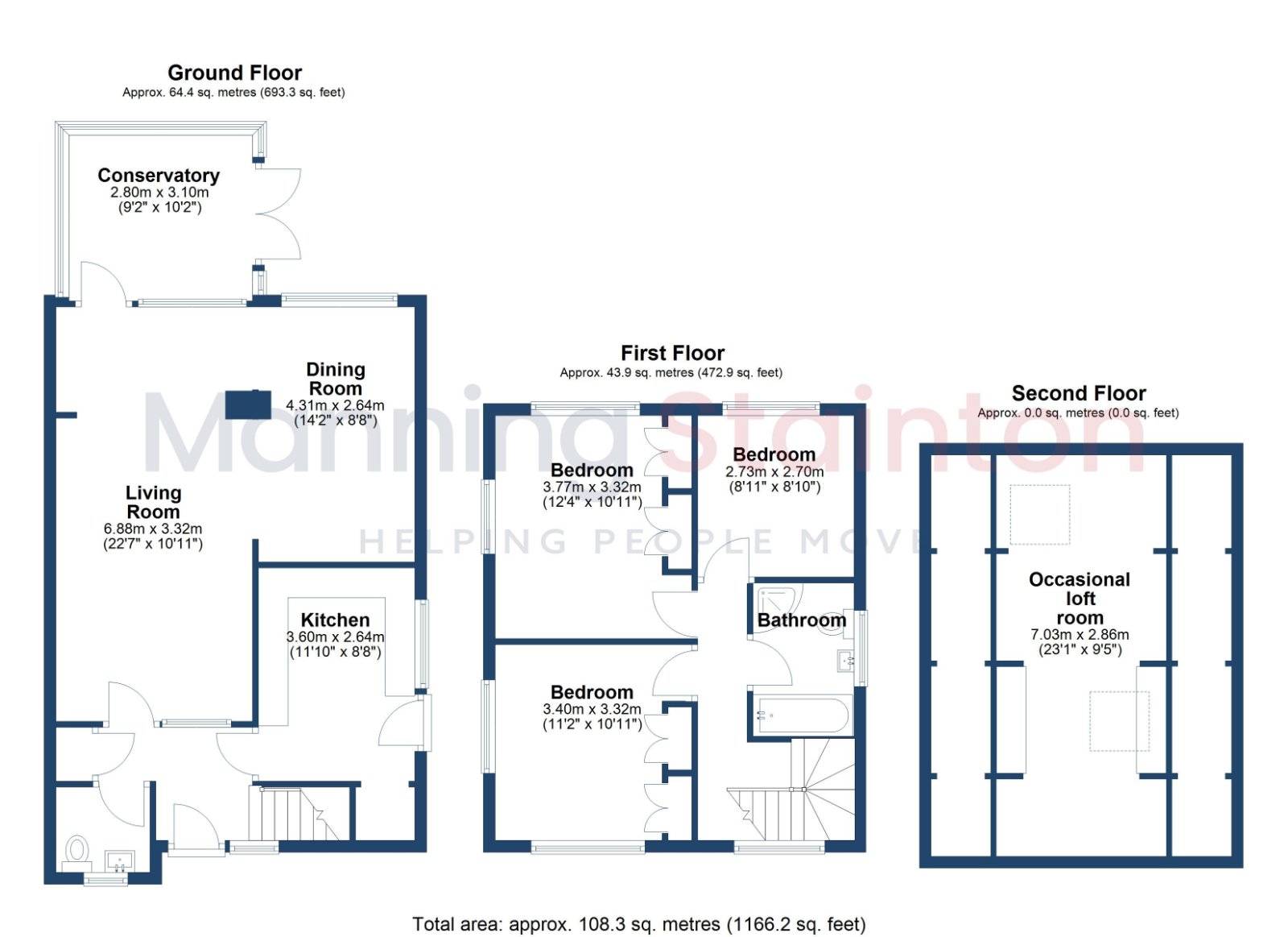 11, Scotland Way, Leeds floorplan