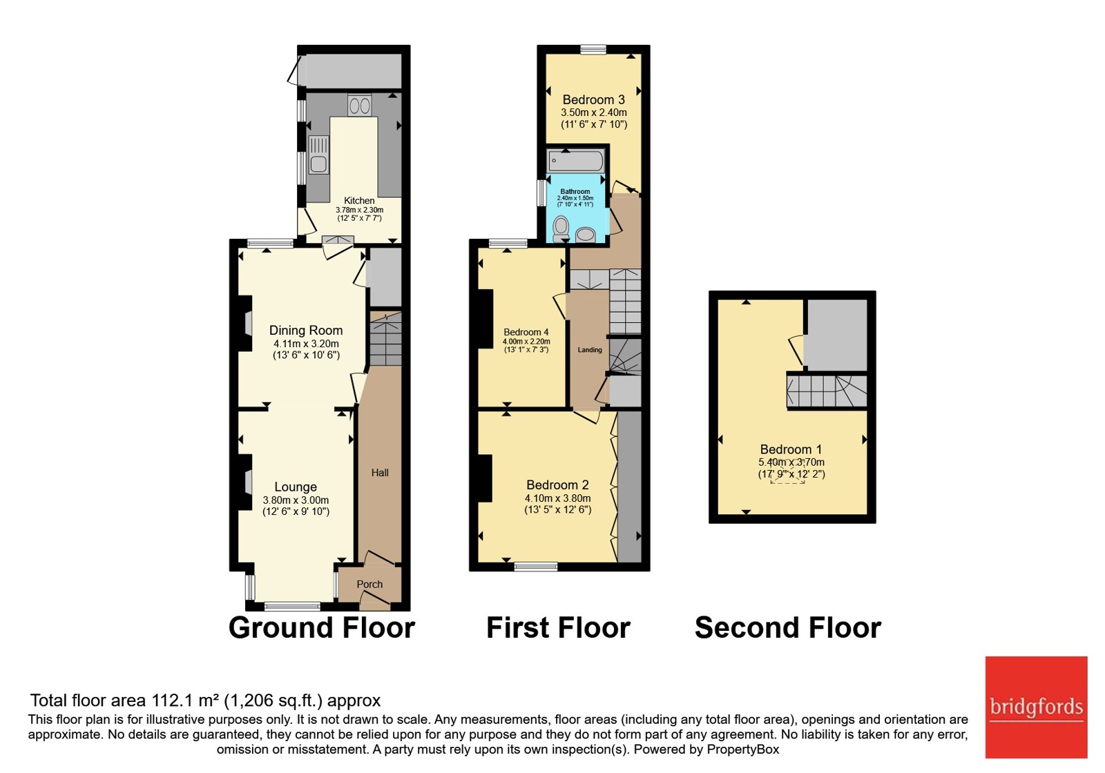 36, Regent Place, North Yorkshire floorplan